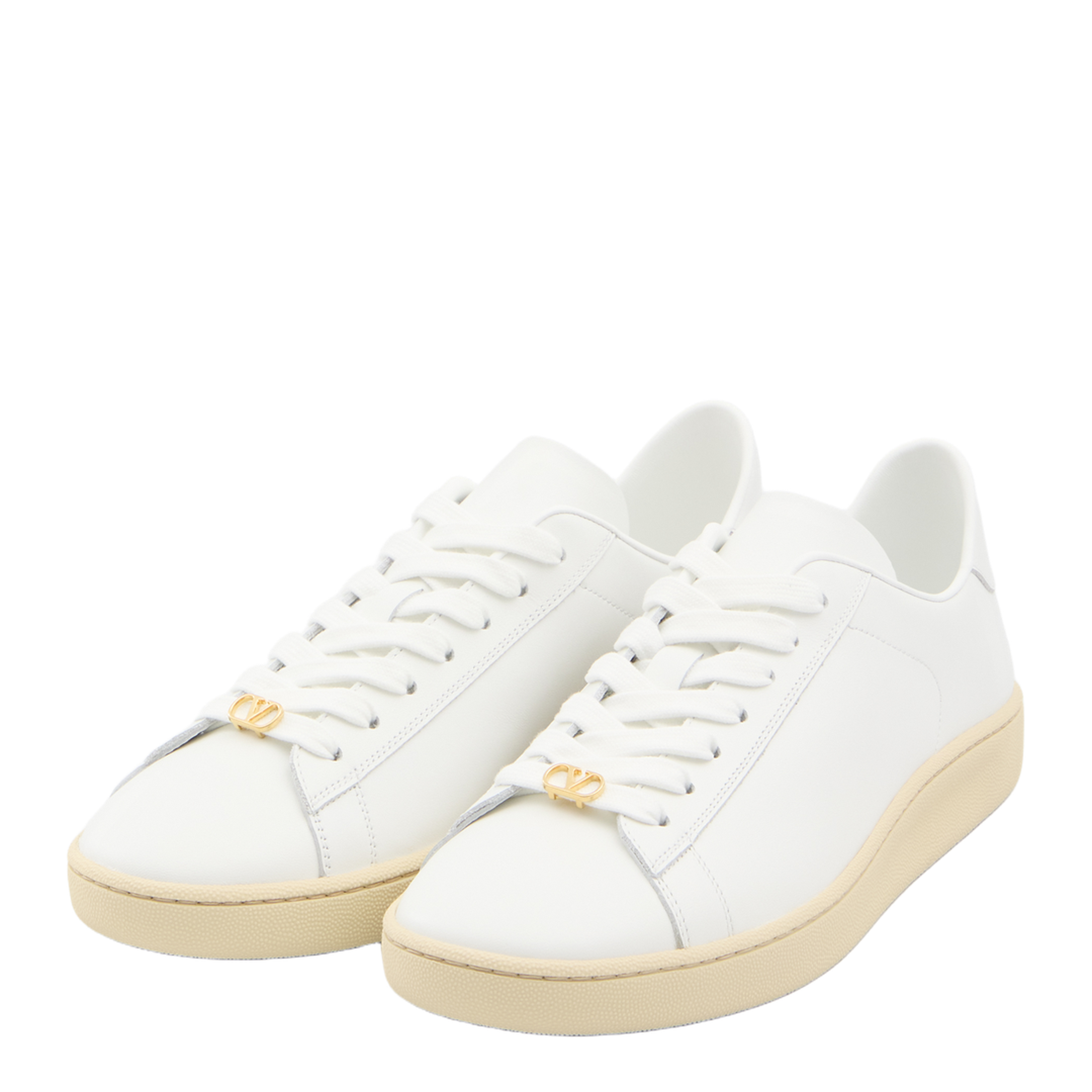 White Leather Sneakers
