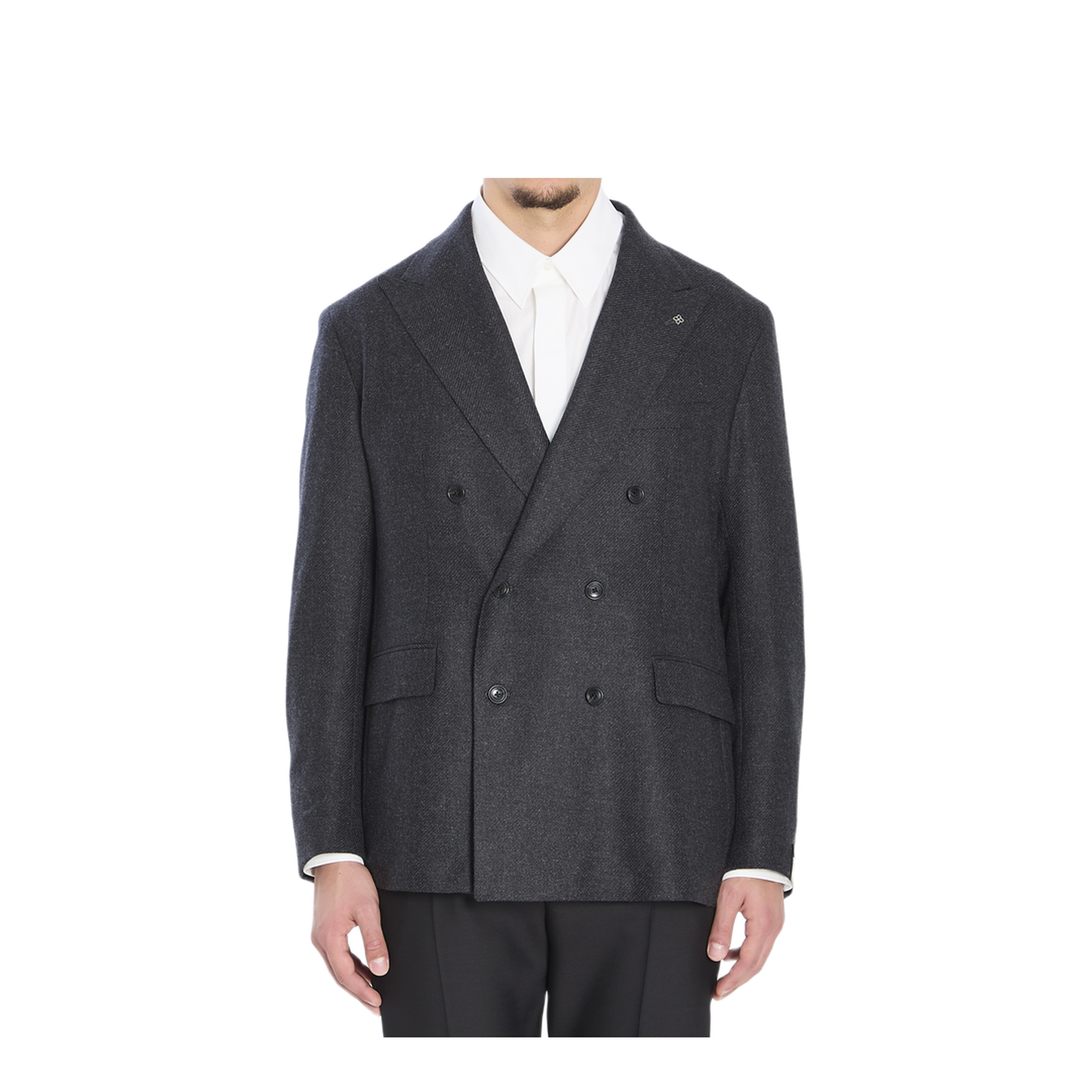 MAYFEYR - Tagliatore - Double Breasted Jacket In Diagonal Wool - 1SNY10B440007S3233
