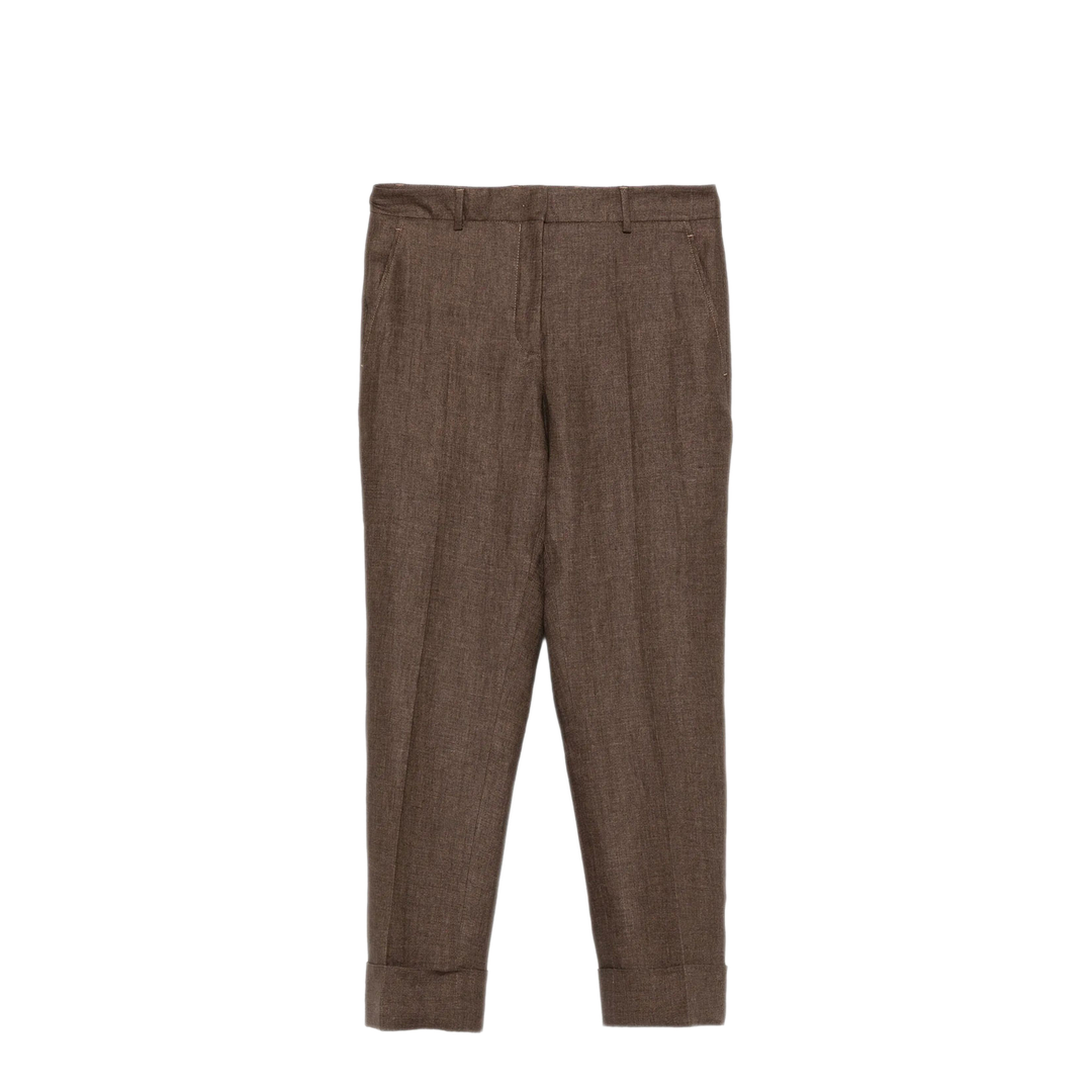 MAYFEYR - INCOTEX - Regular Fit Linen Trousers - 172785D7058611