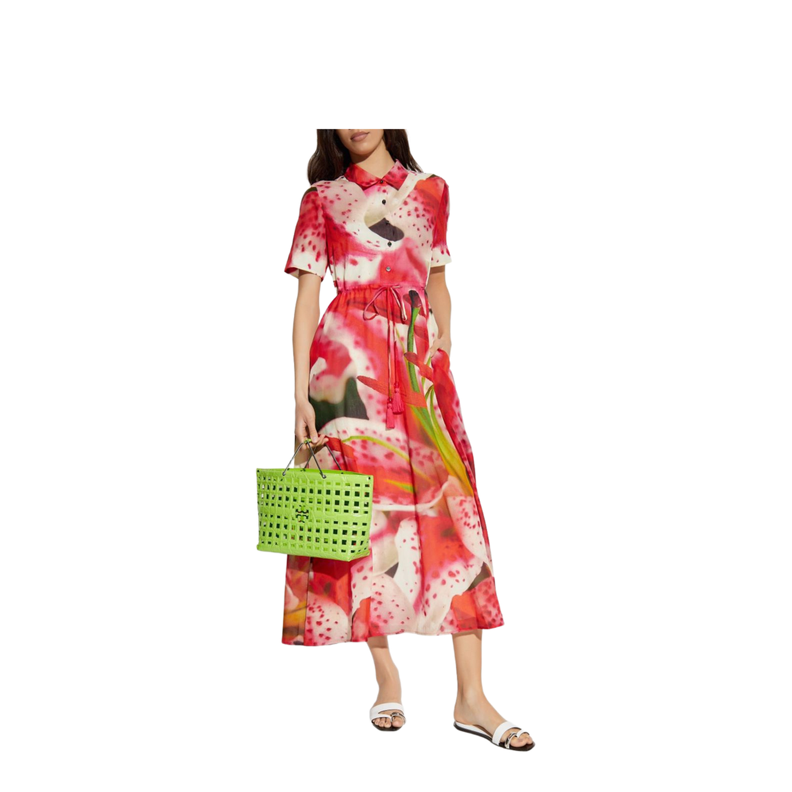 Fuchsia Shirtdress