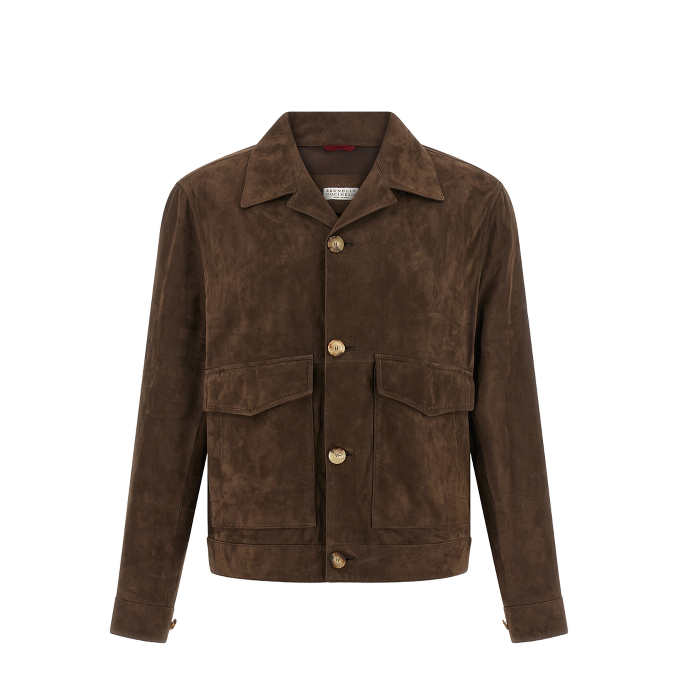 Suede Jacket Brown