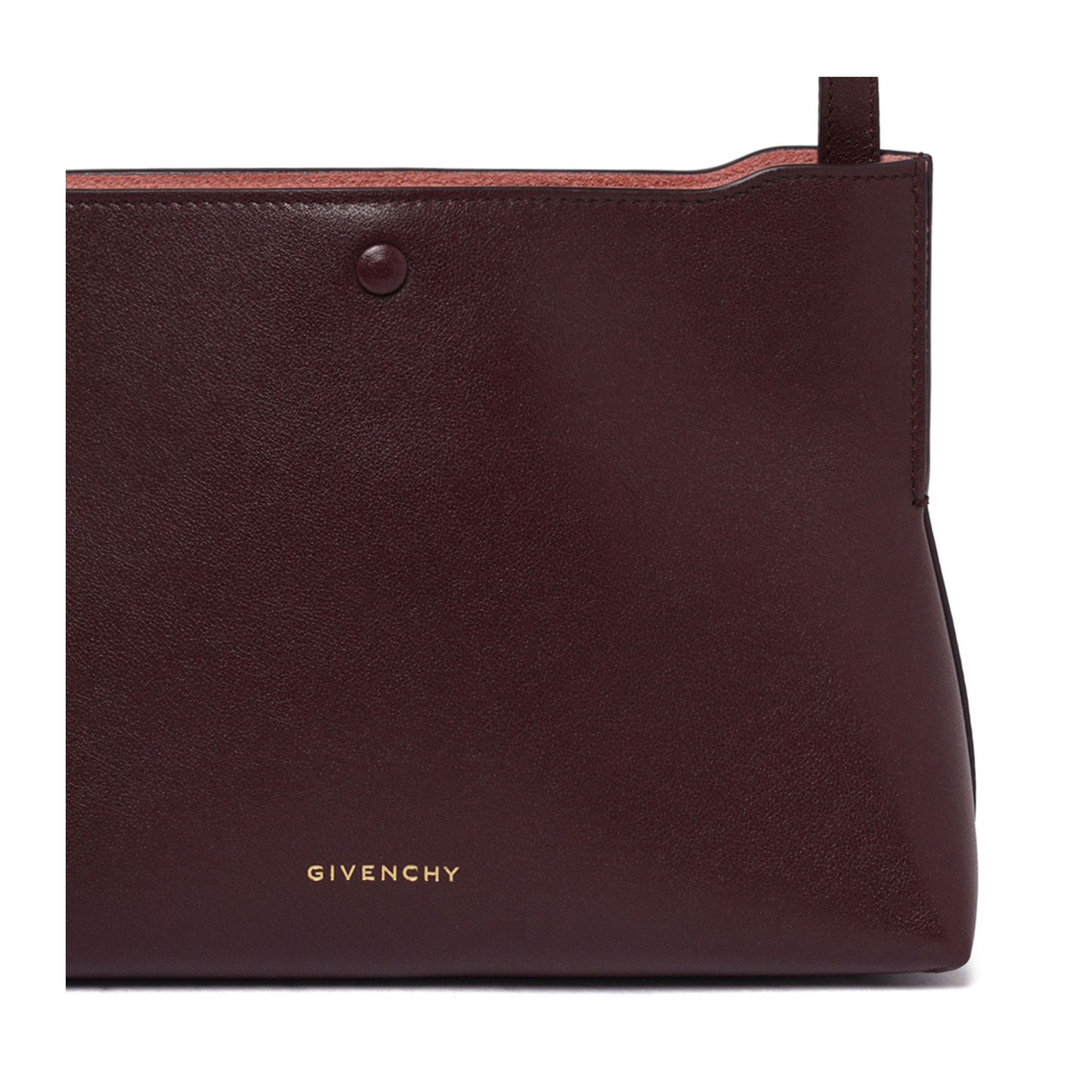 Day Flat Pochette Bag in Burgundy