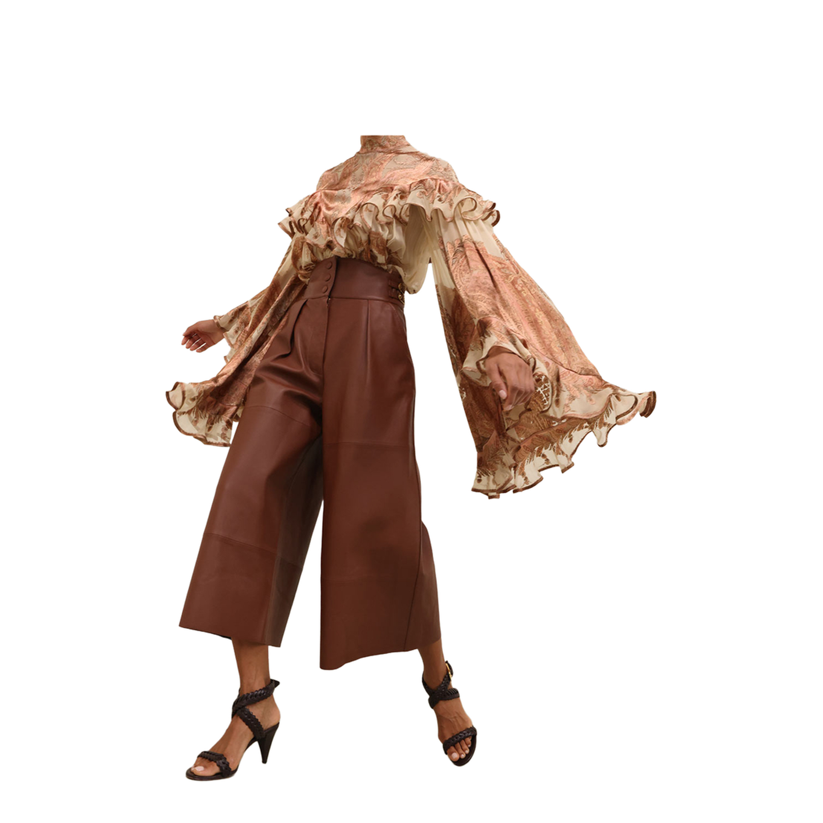 Brown Hypnotic Blouse