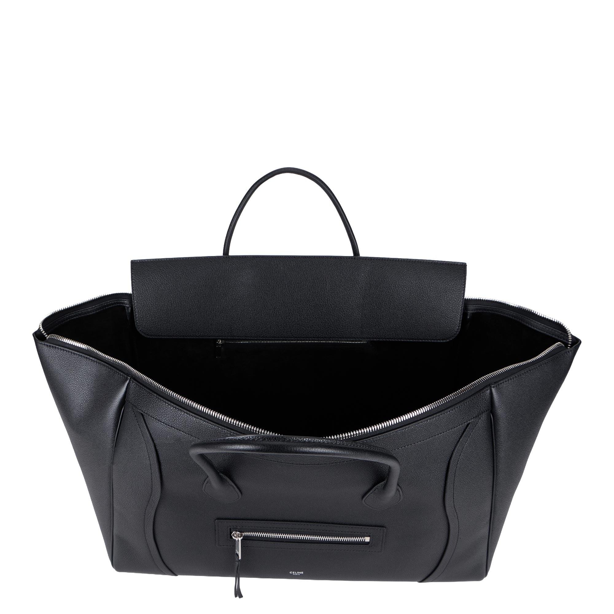 Luggage Big in Grained Calfskin - Black