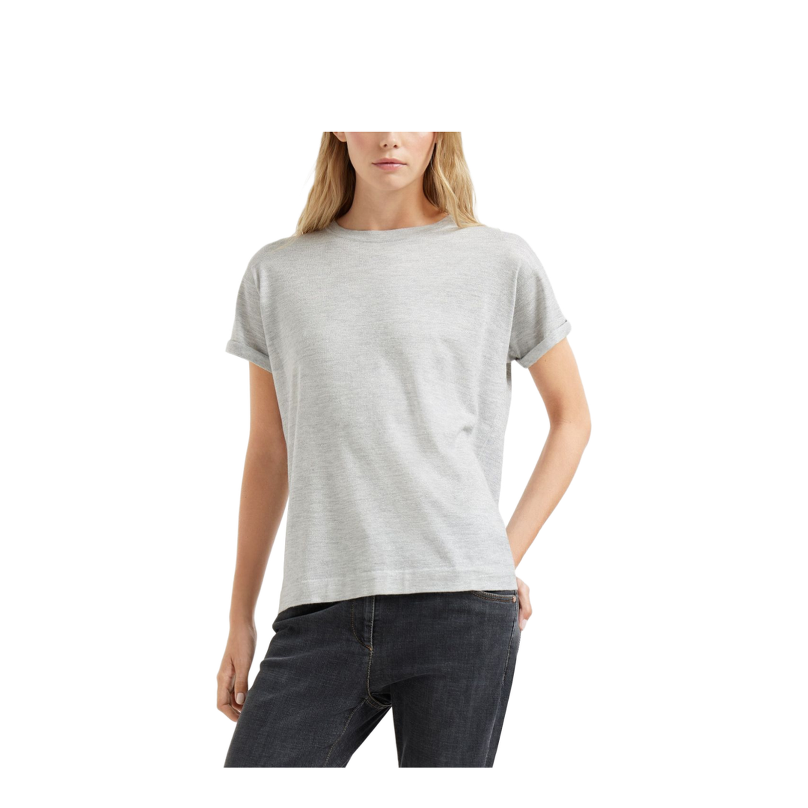 Sparkling Cashmere and Silk Lightweight Sweater