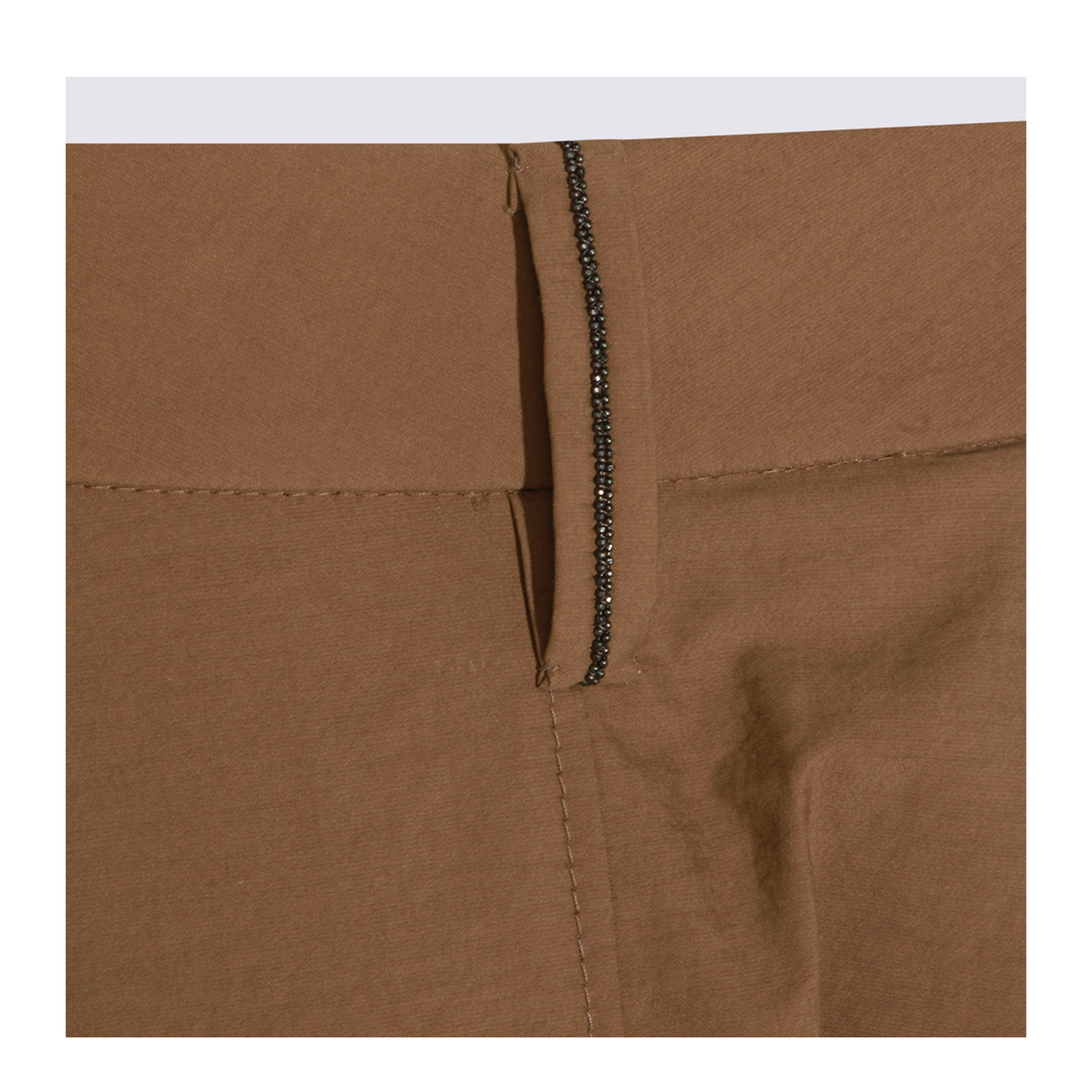 Women's Cotton Skirt Brown