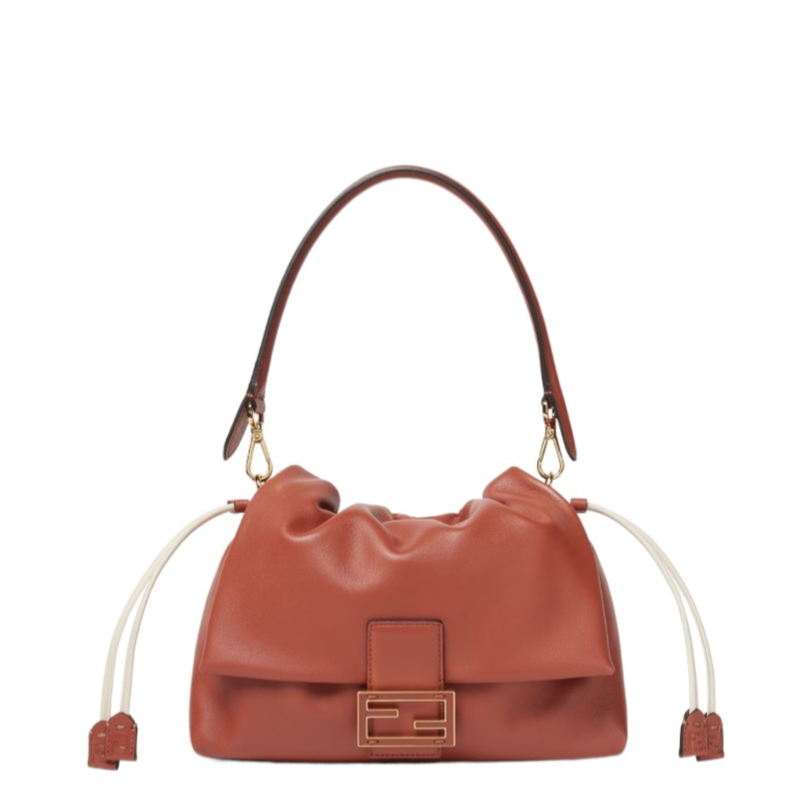 Mamma Baguette Medium Leather Brown
