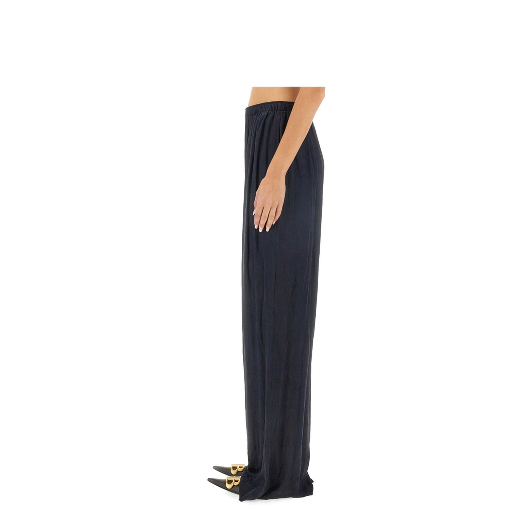 Midnight Blue Silk Pyjama Pant