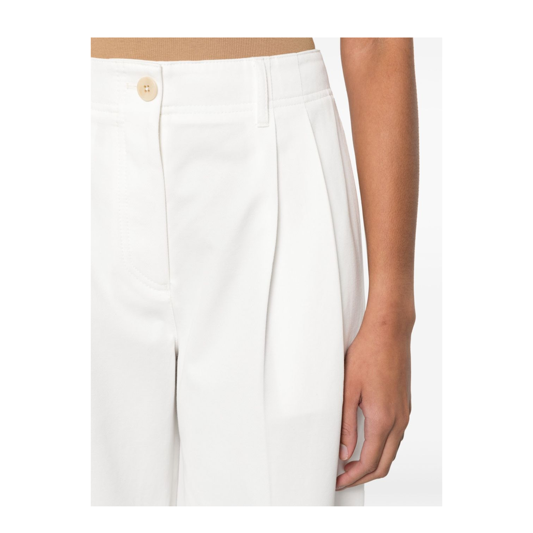 MAYFEYR - Toteme - Trousers White - 242WRB1641FB0103047