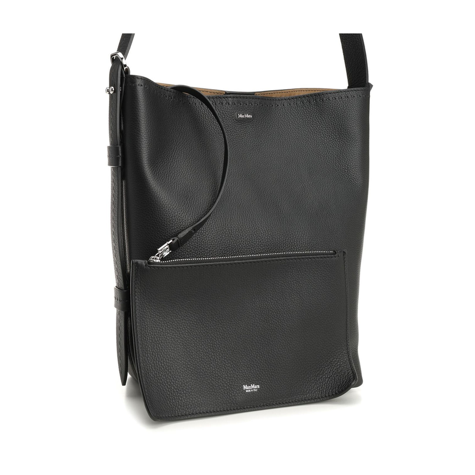 Archetipo Bucket Bag in Grainy Leather