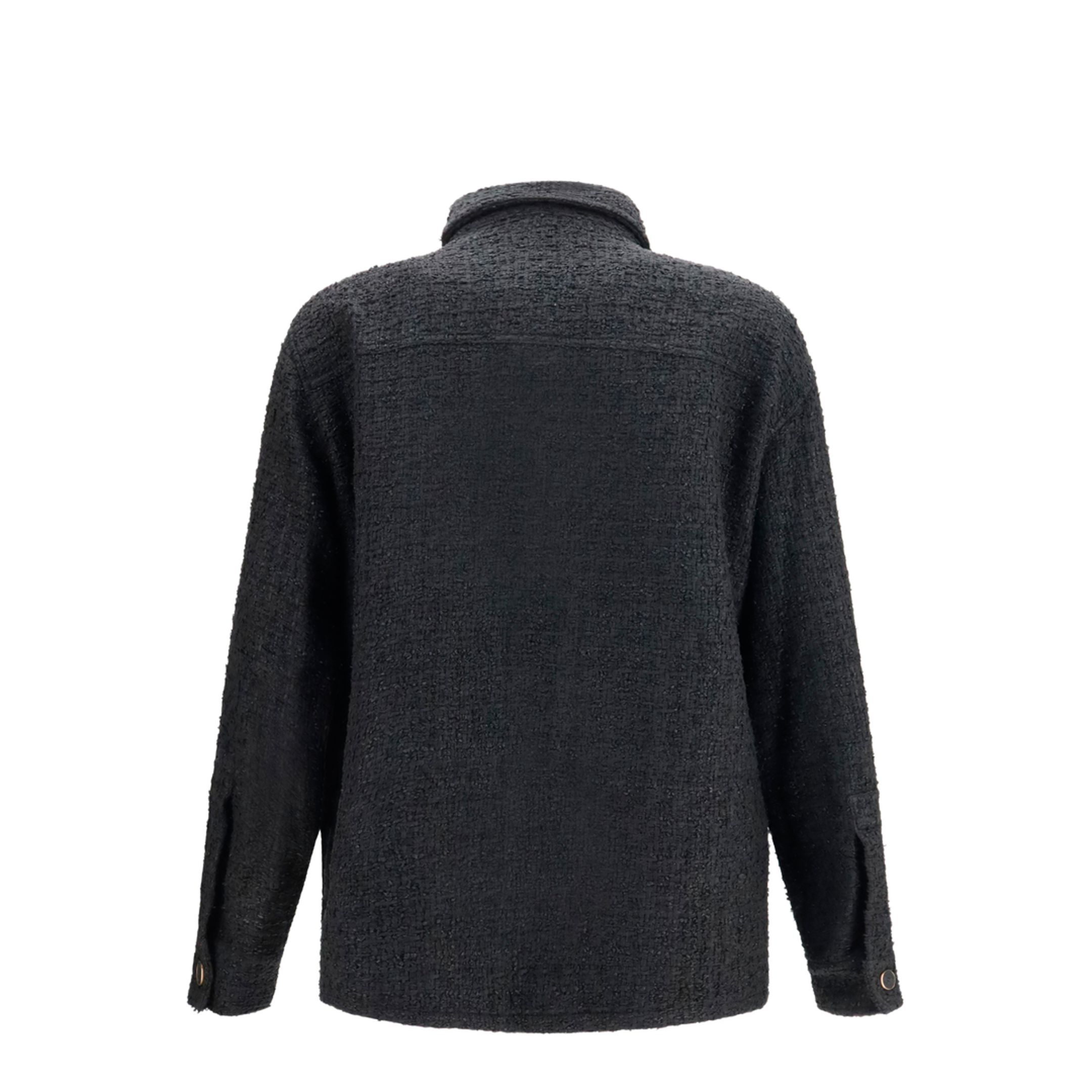 MAYFEYR - Balmain - Tweed Buttoned Jacket - HH1TH890XM07