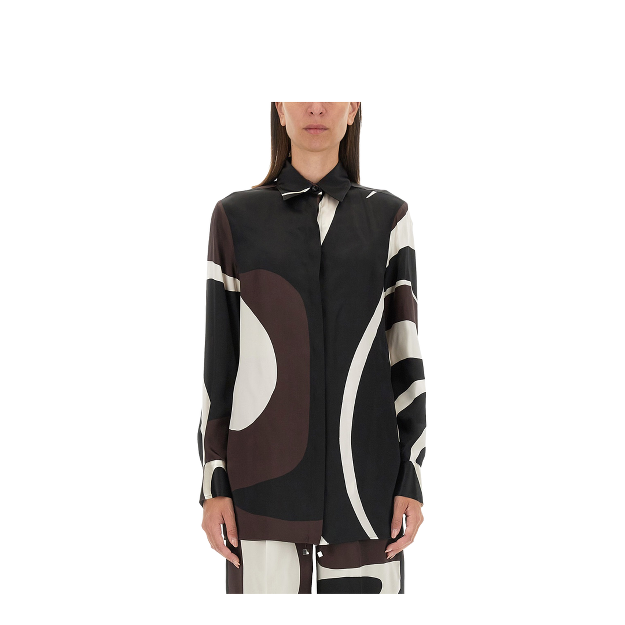 Silk Shirt Print