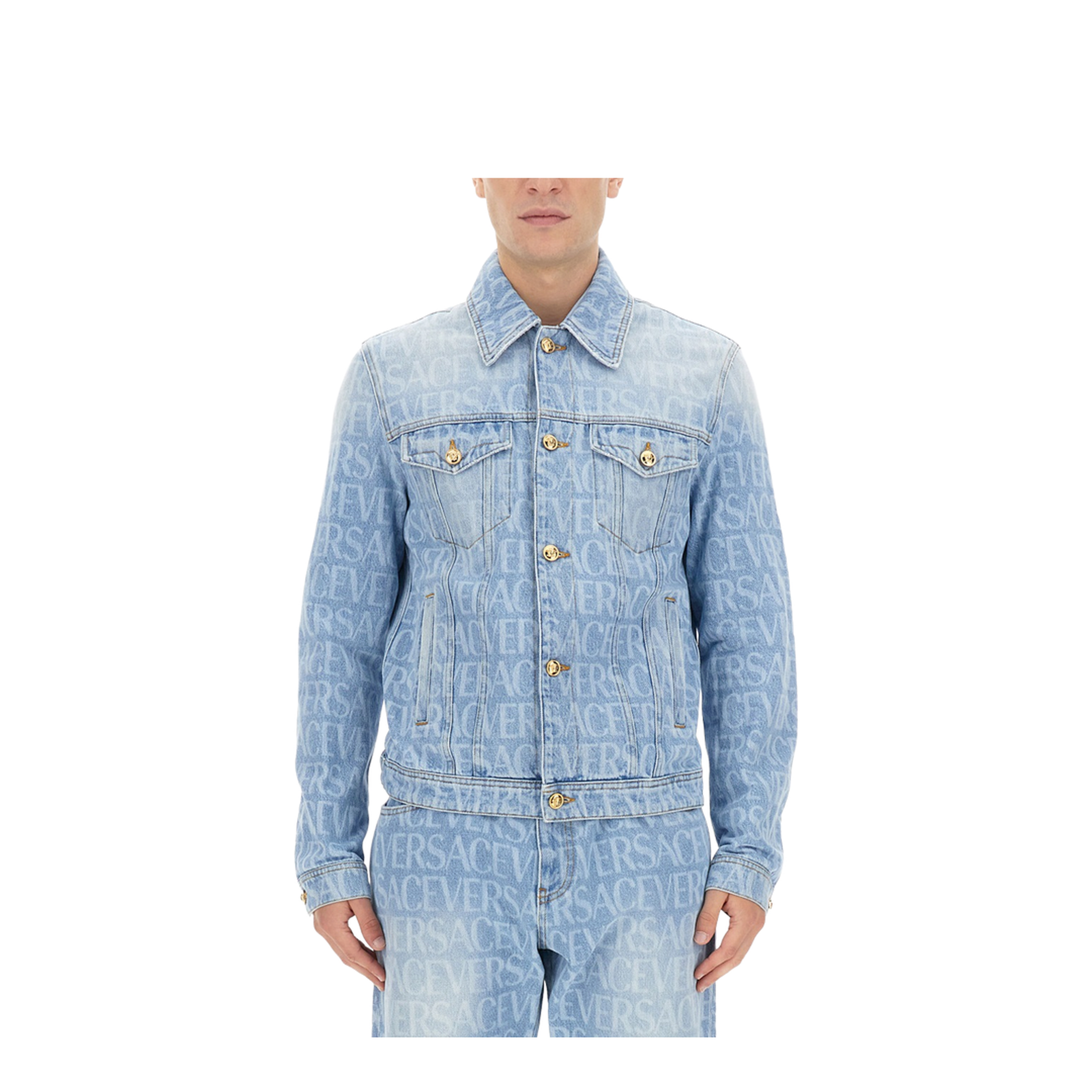 Light Blue Denim Blouson