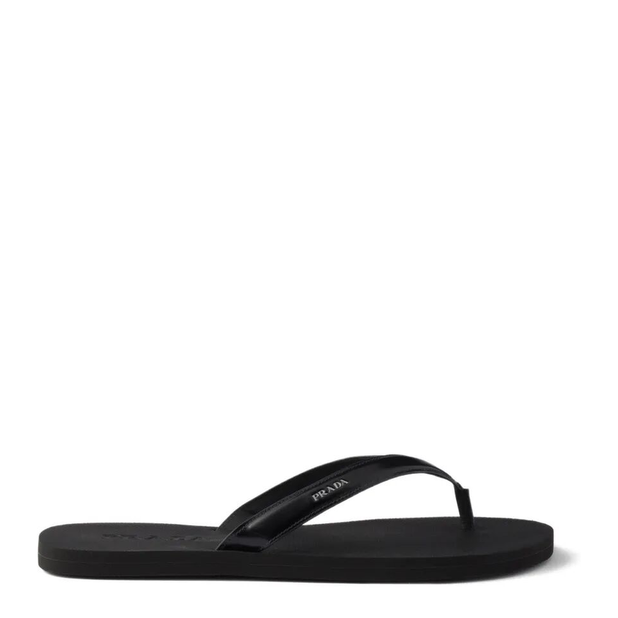 MAYFEYR - Prada - Brushed Leather Flip-Flops - 2Y3162FG001055F0002