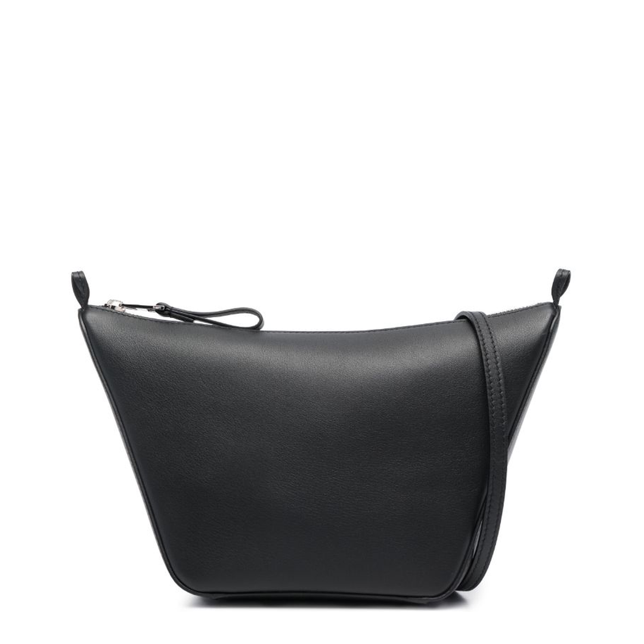 Hammock Mini Leather Shoulder Bag - Black