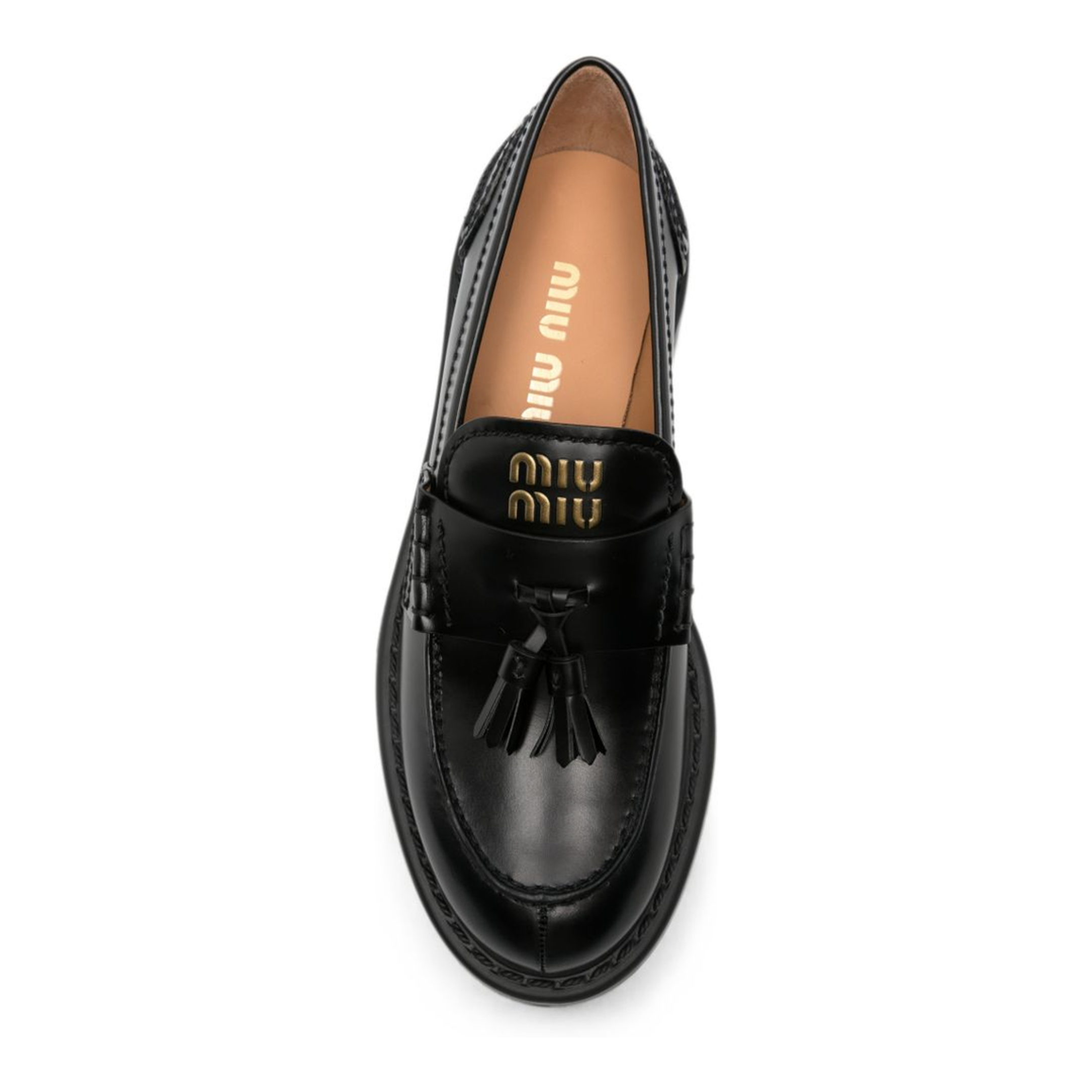 MAYFEYR - Miu Miu - Flat Shoes Black - 5D743EB4LF0002