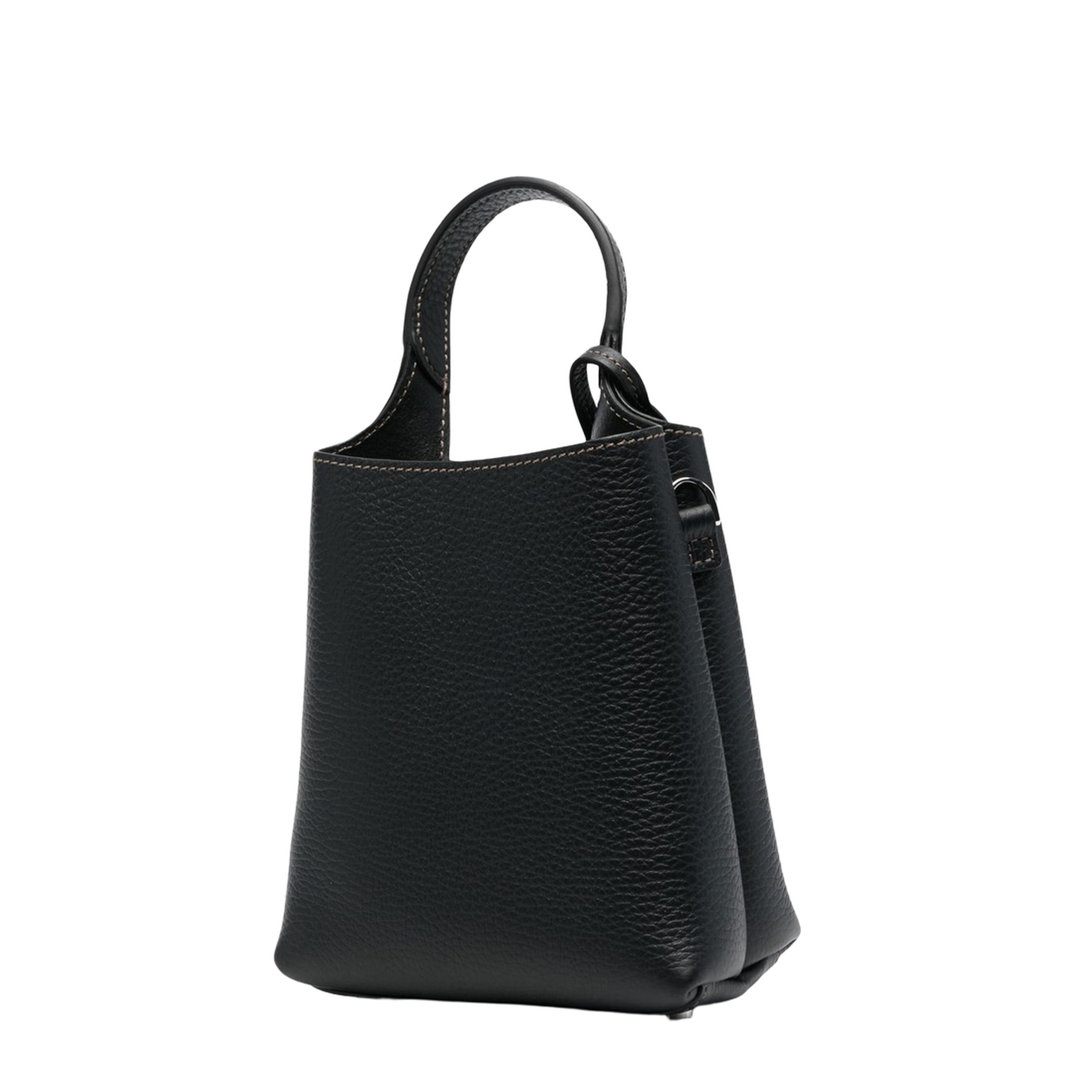 Calfskin Micro Bag - Black