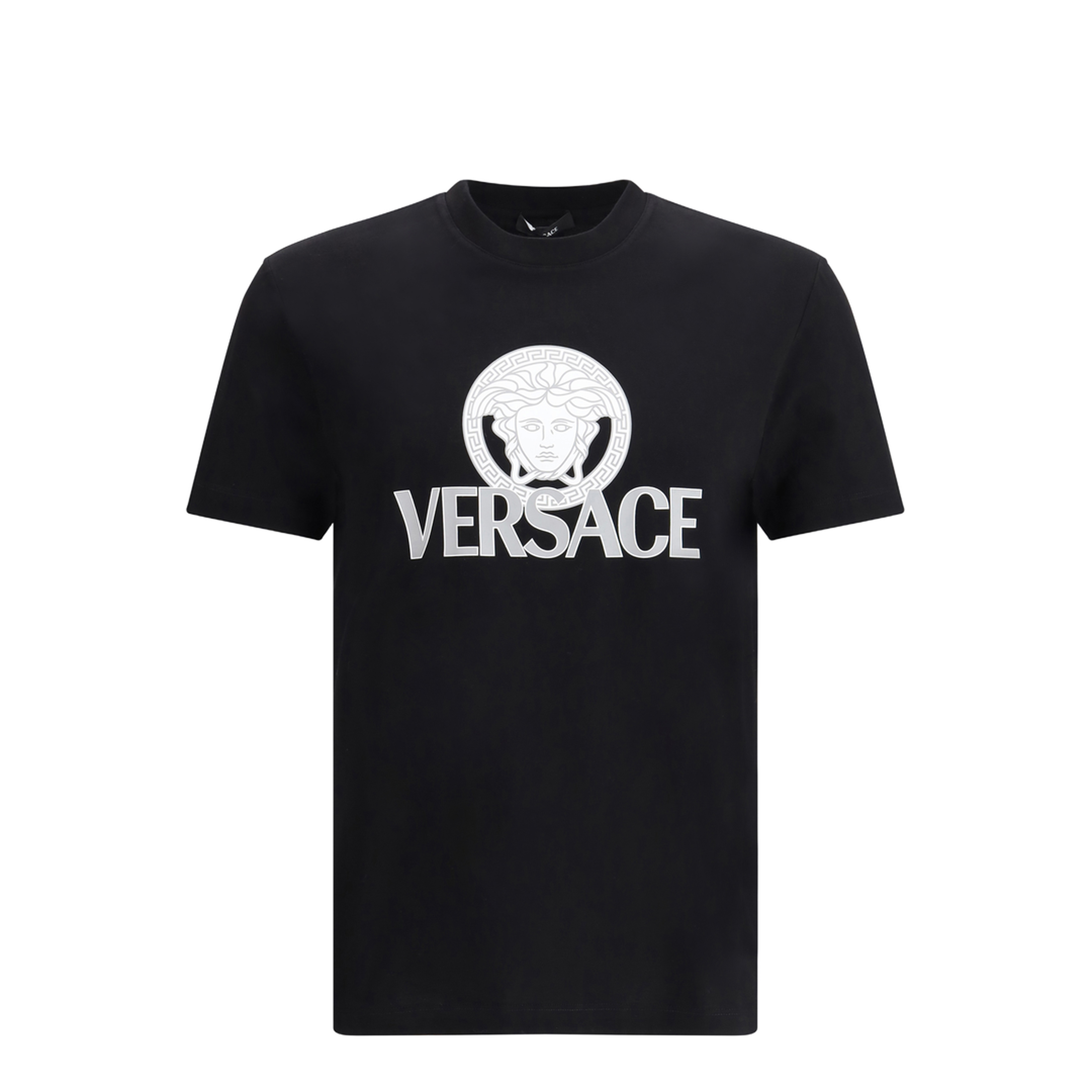 MAYFEYR - Versace - Cotton T-Shirt With Logo - 10142261A10088