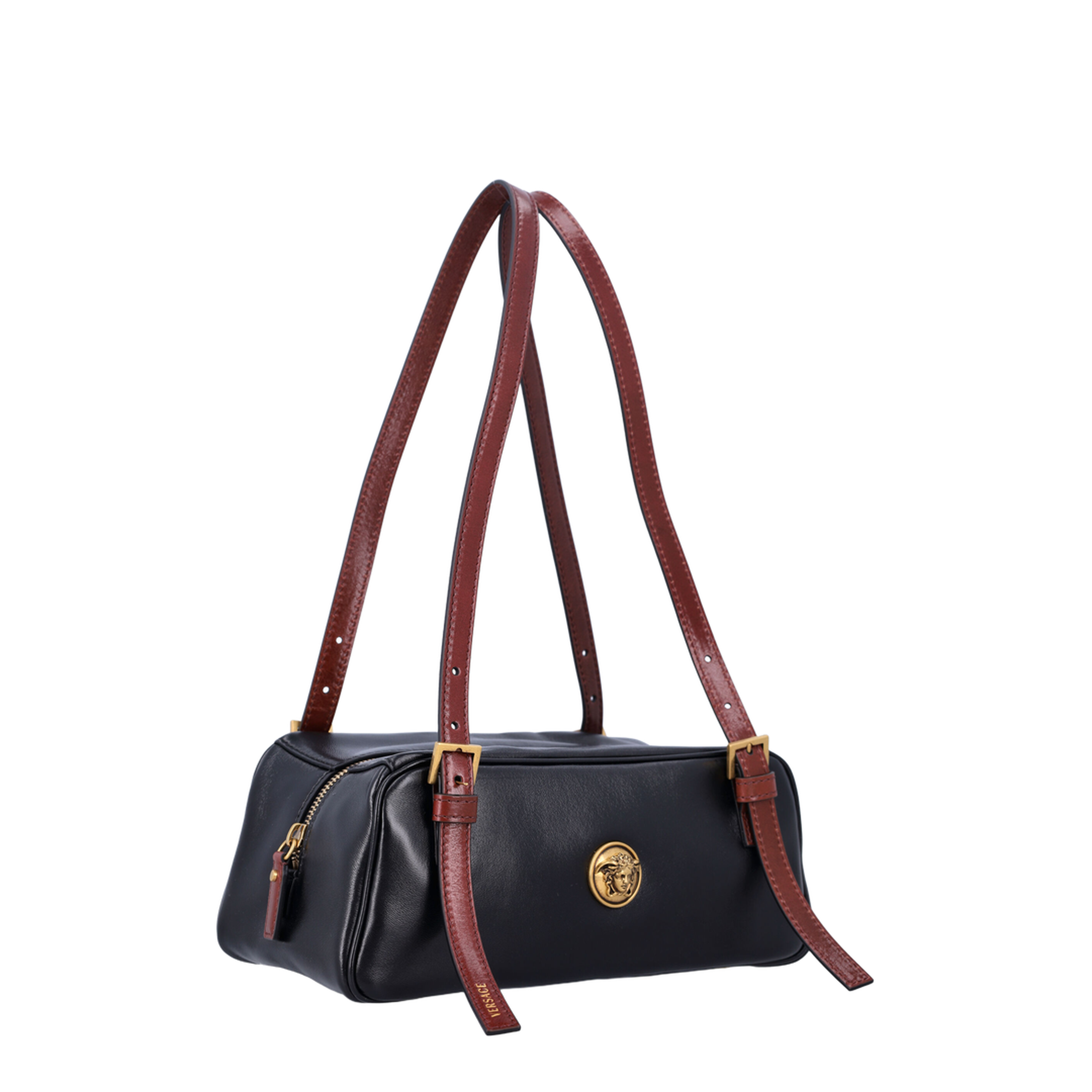 Emblème Nappa Bowling Bag - Black