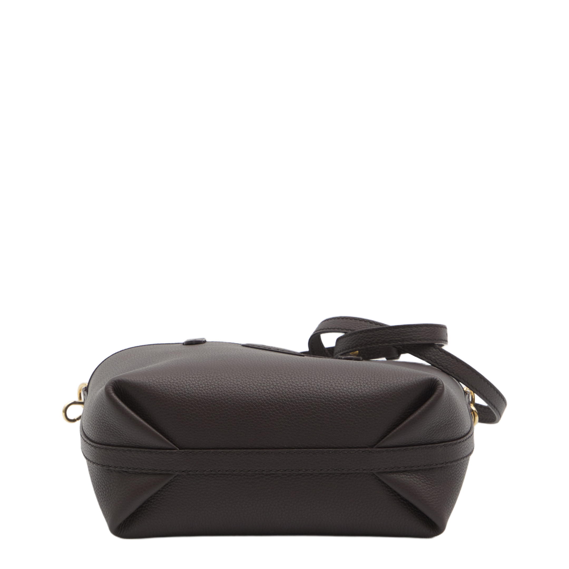 Mini Reversible Brown Leather Bag