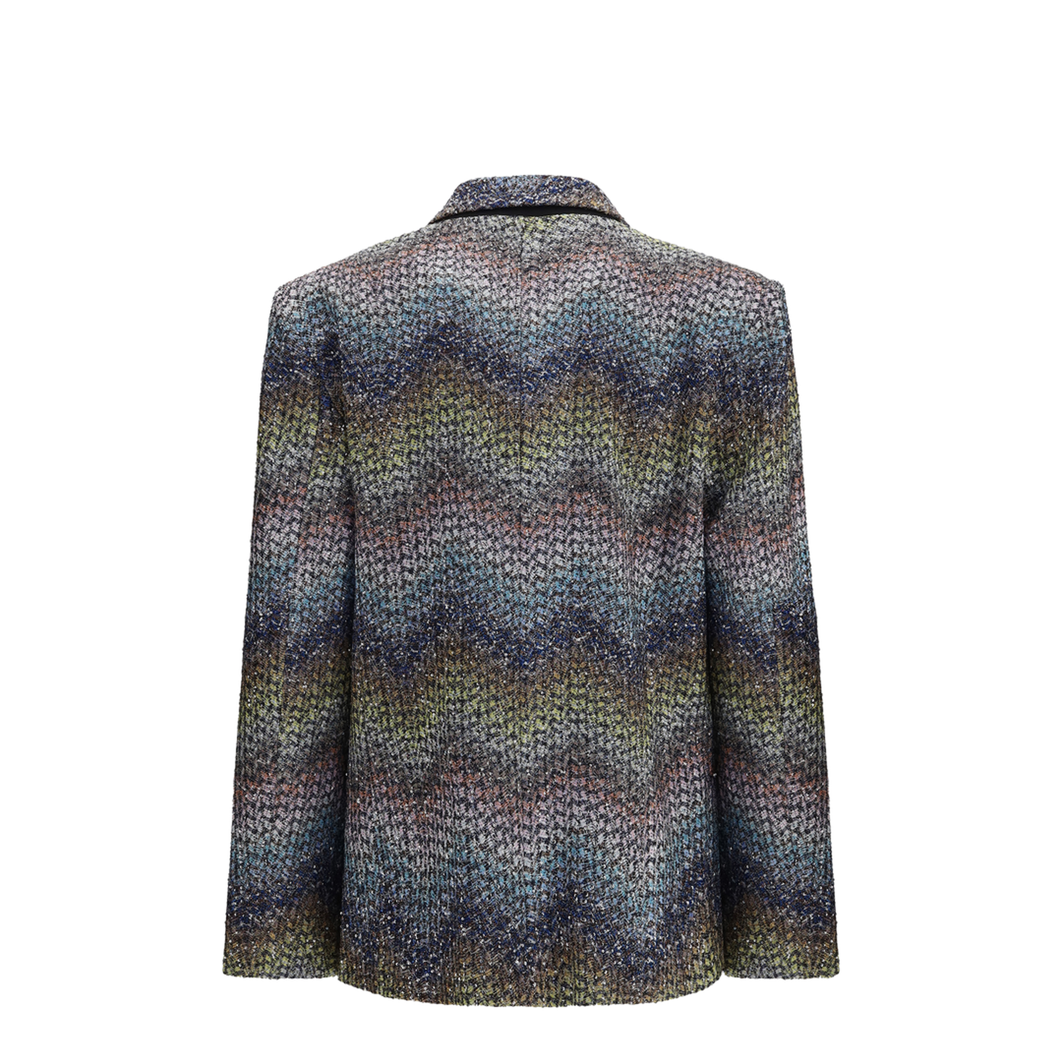 MAYFEYR - Missoni - Single-Breasted Lamé Viscose Blazer - DS26SF06BC0065