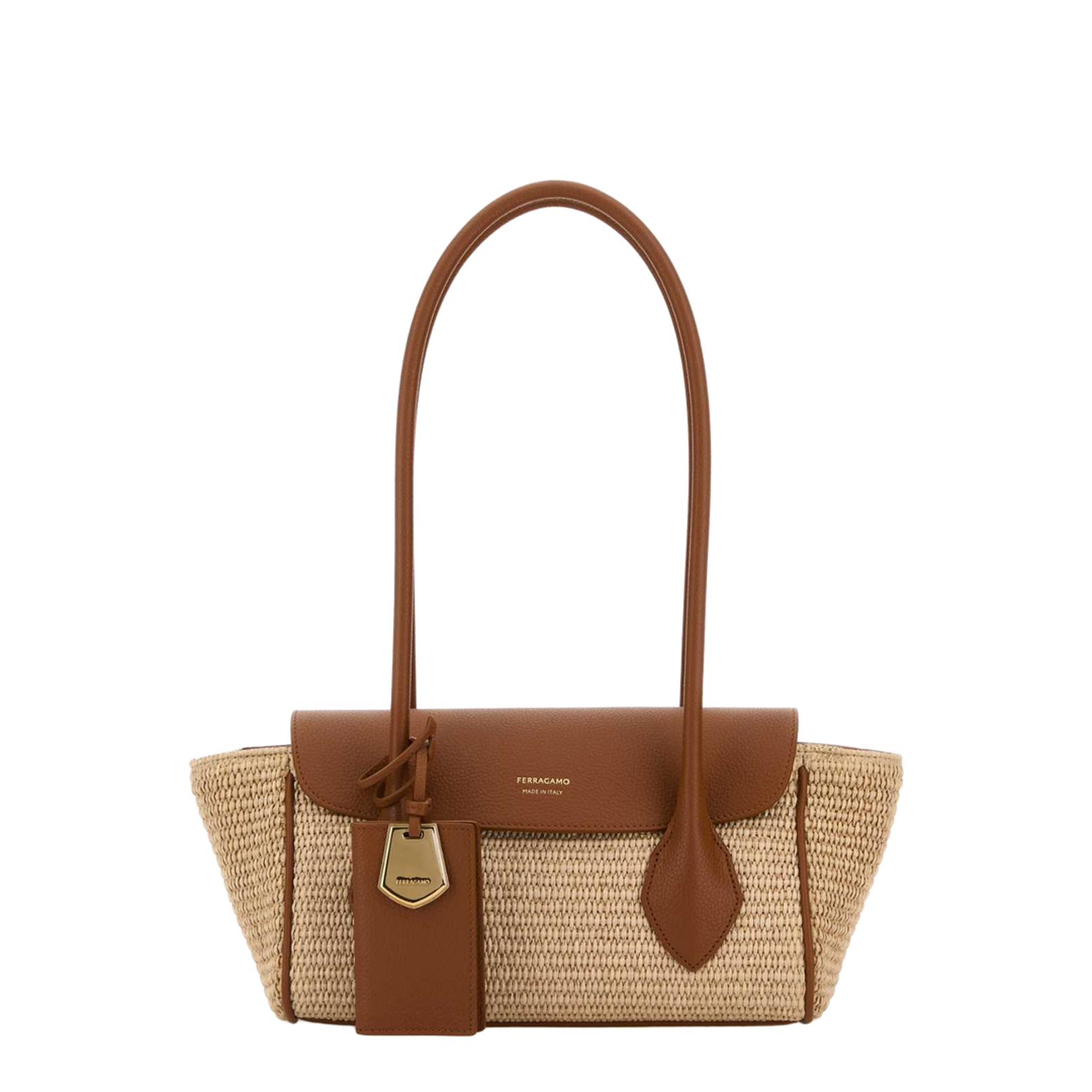 Raffia Shoulder Bag
