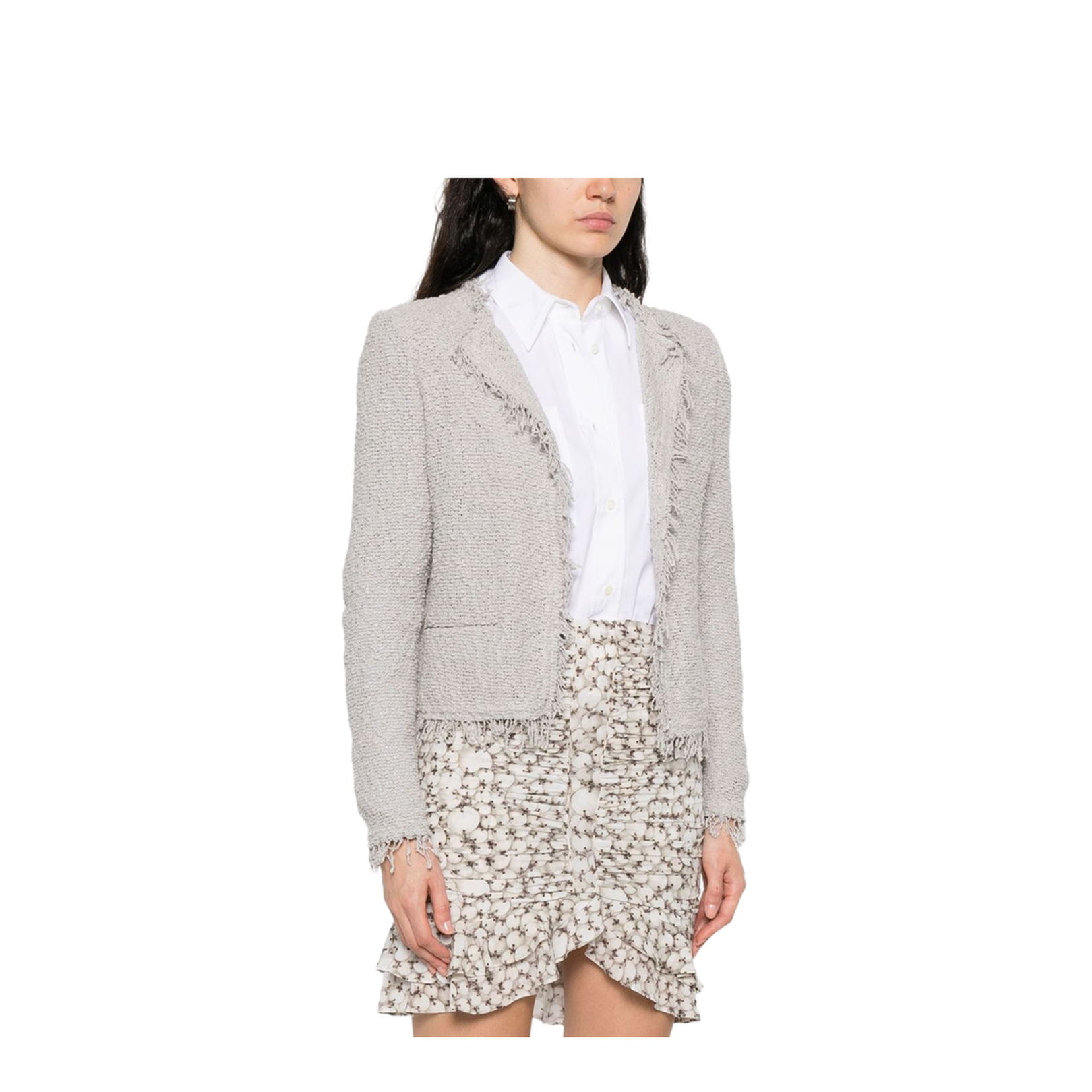 Cotton Jacket - Light Grey