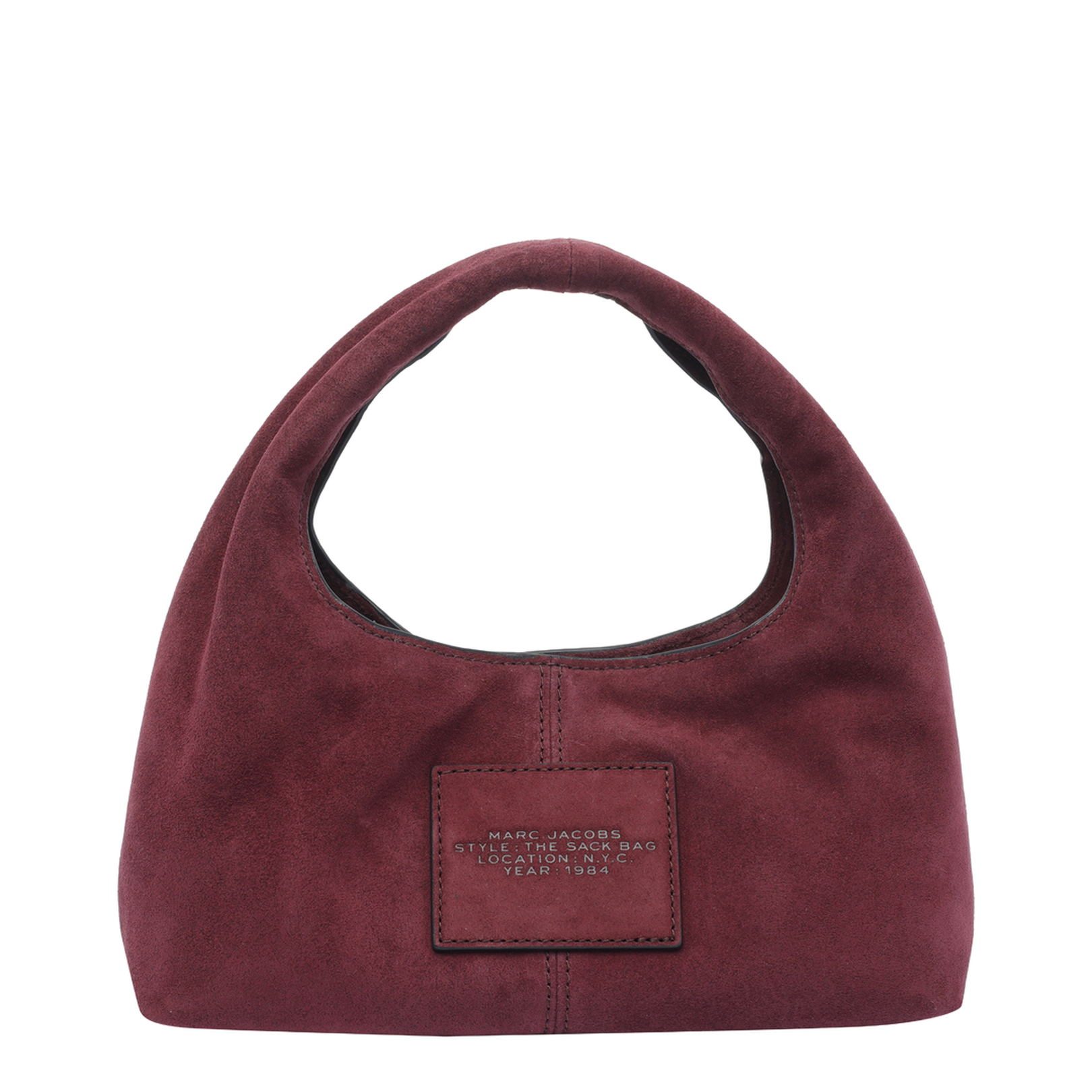 Suede Mini Sack Bag