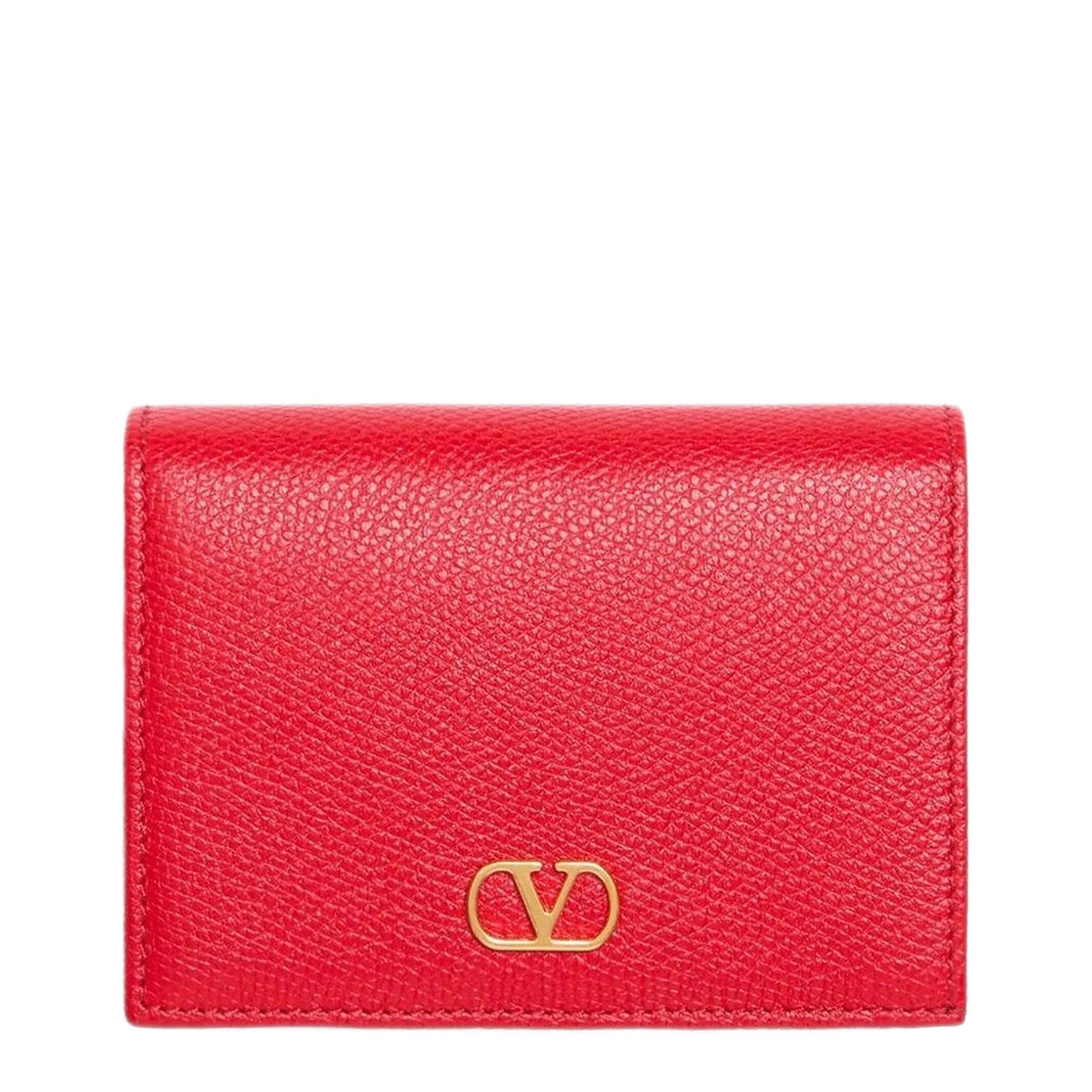 MAYFEYR - Valentino - Vlogo Signature Grainy Leather Wallet - WP0AJ3SNPJU5