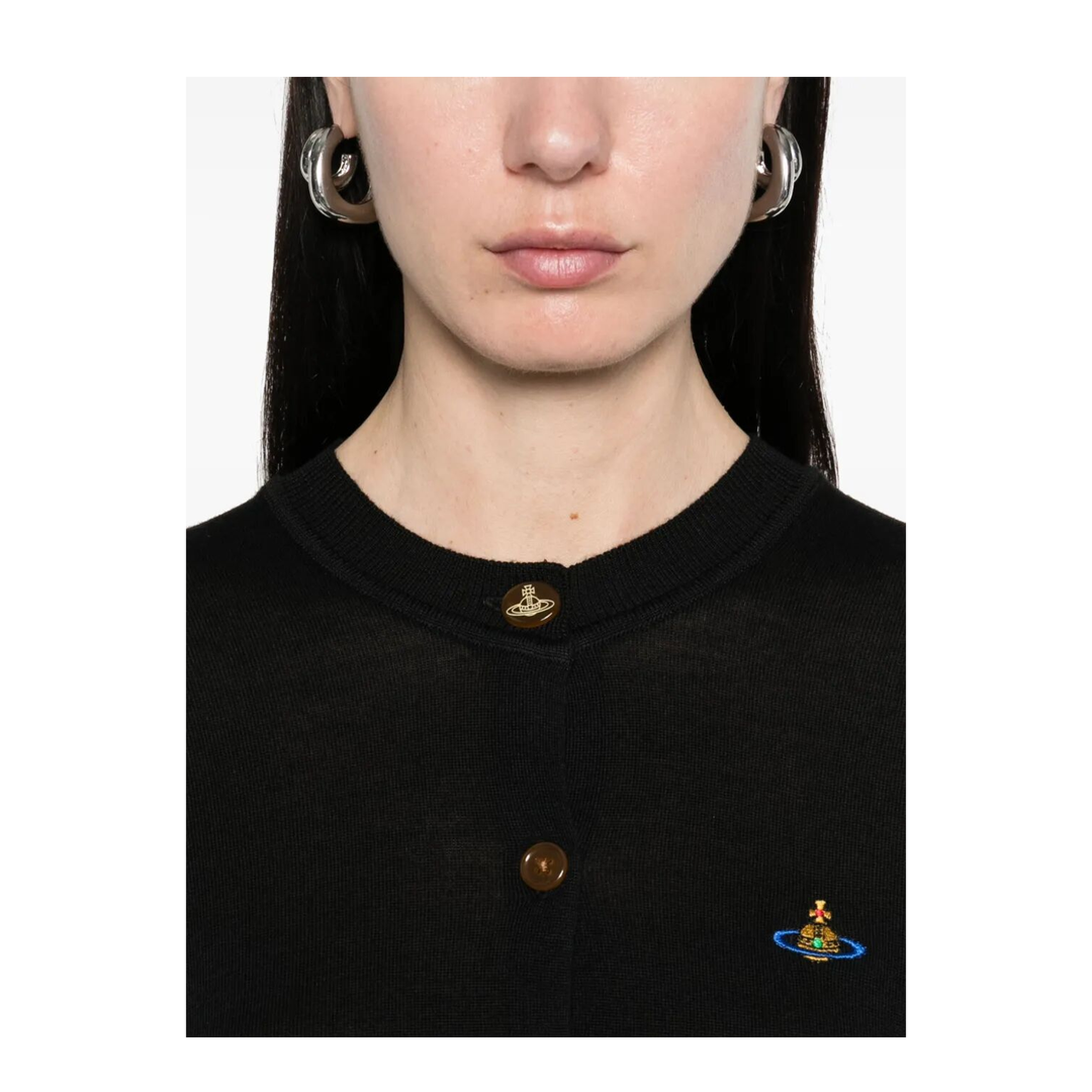 MAYFEYR - Vivienne Westwood - Silk Blend Cropped Cardigan - 1803002UY001A