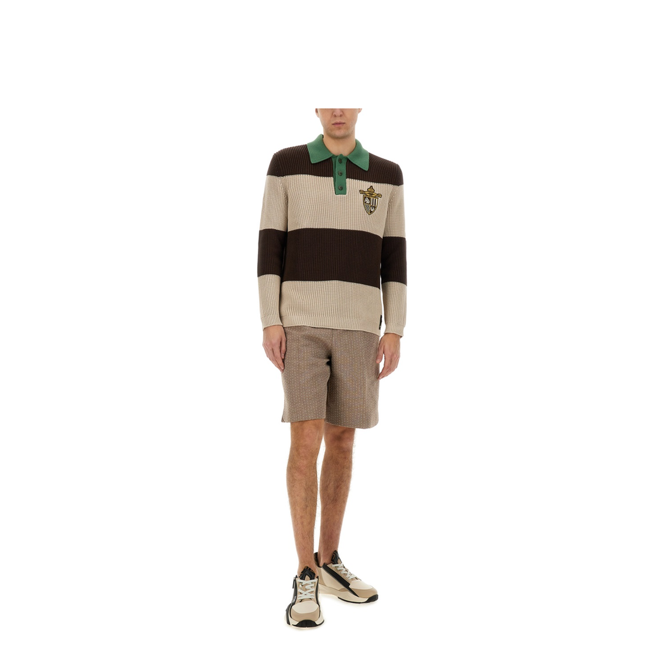 Jacquard Bermuda Shorts
