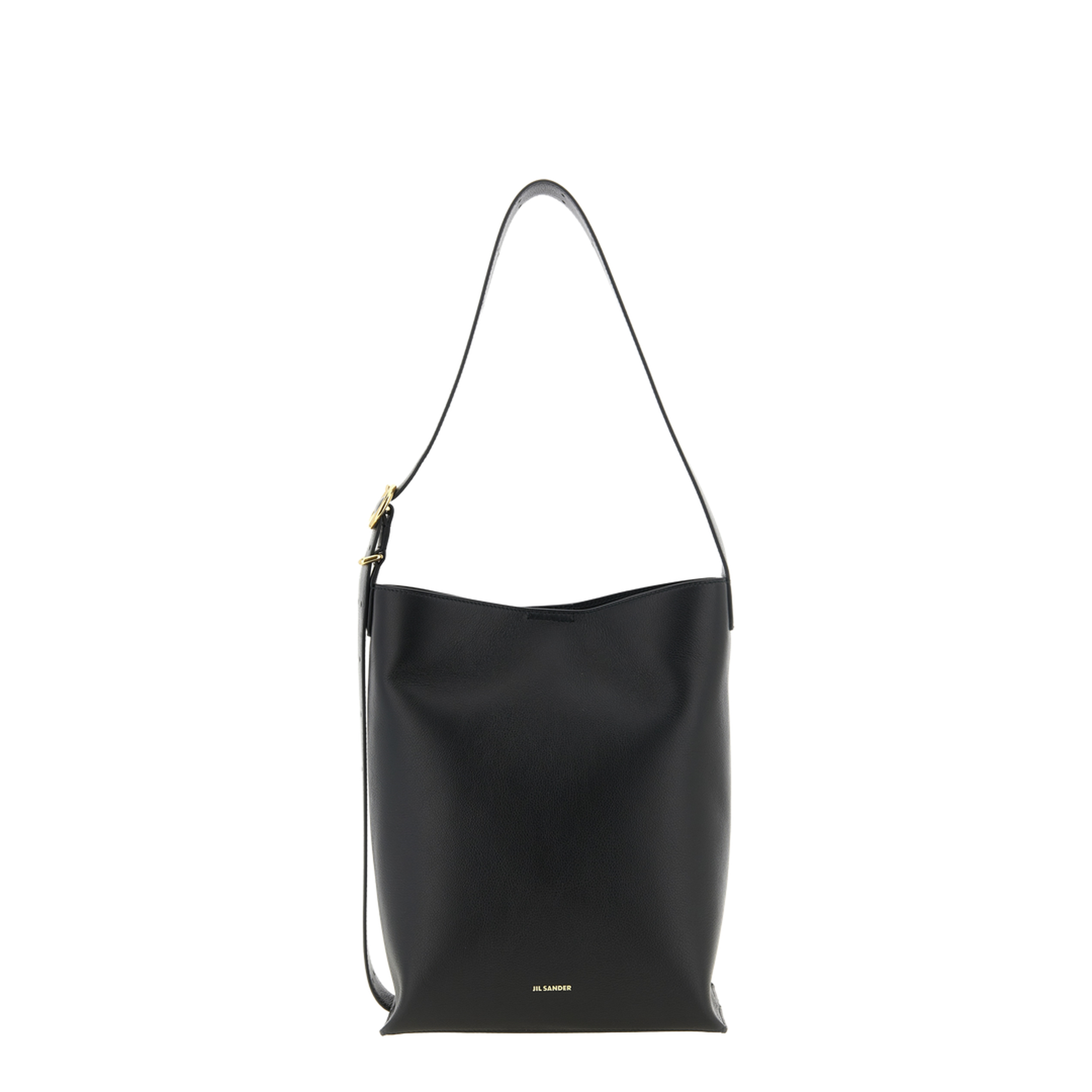 Cannolo Tote Bag Leather Black