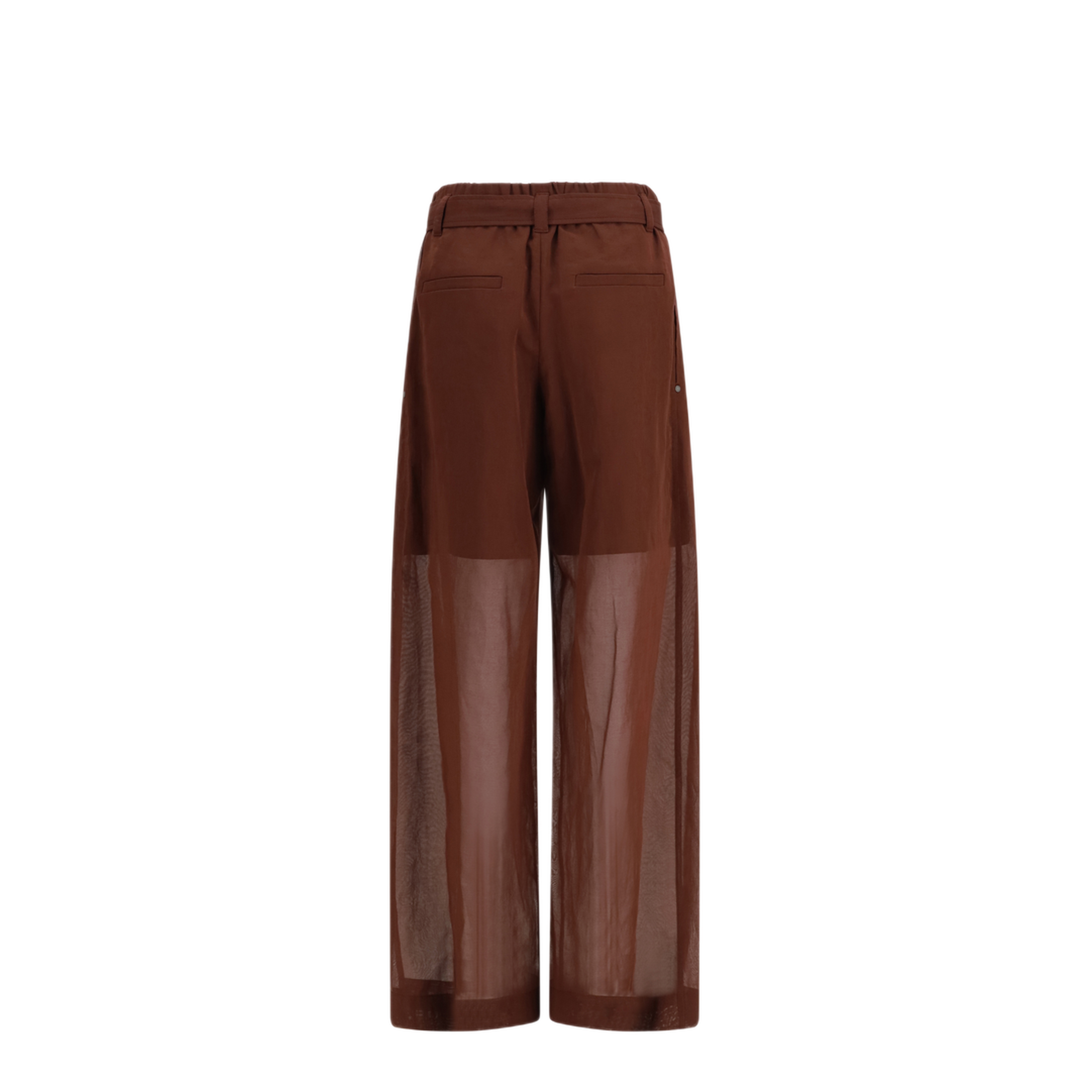 MAYFEYR - Brunello Cucinelli - Cotton Loose Pants With Monili - M0F91P8862