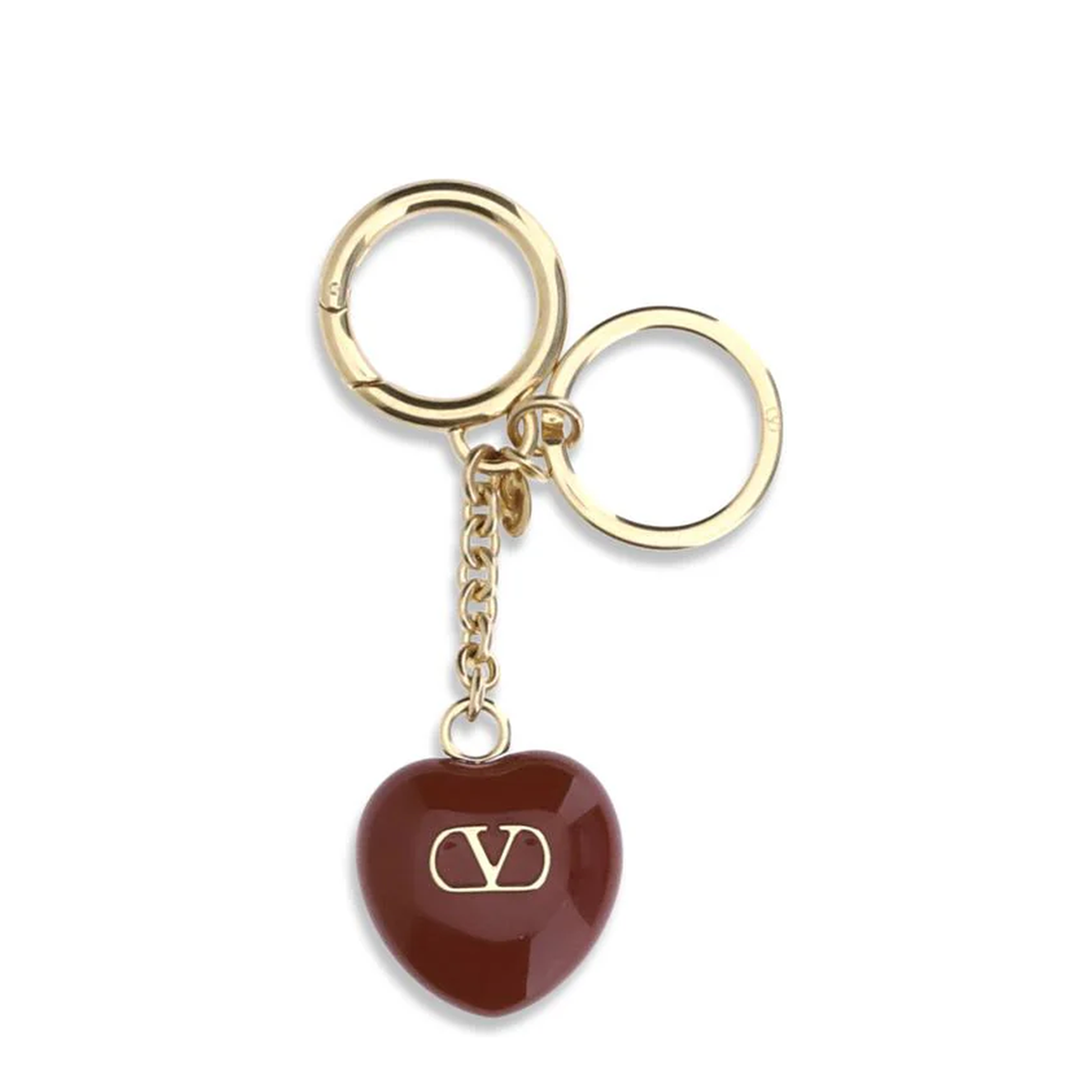 MAYFEYR - Valentino - Coeur Royal Metal And Enamel Bag Charm And Keychain - 7W2P0AU2MJP03Y