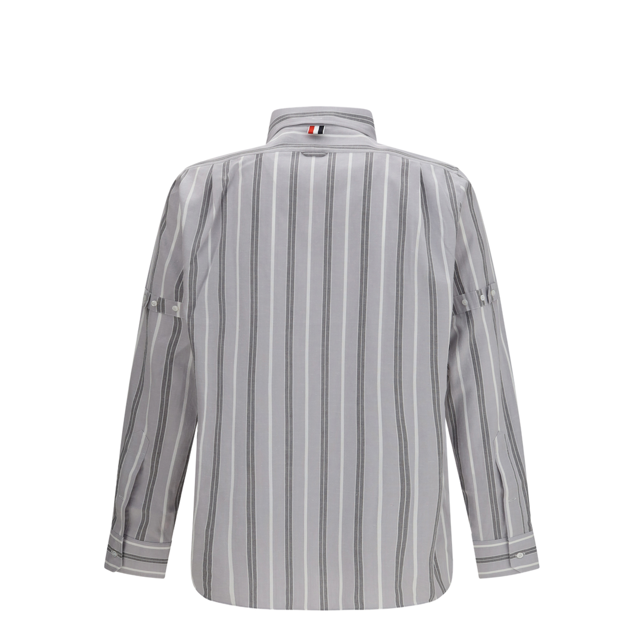 MAYFEYR - Thom Browne - Madras Striped Armband Shirt - MWL437OF1157