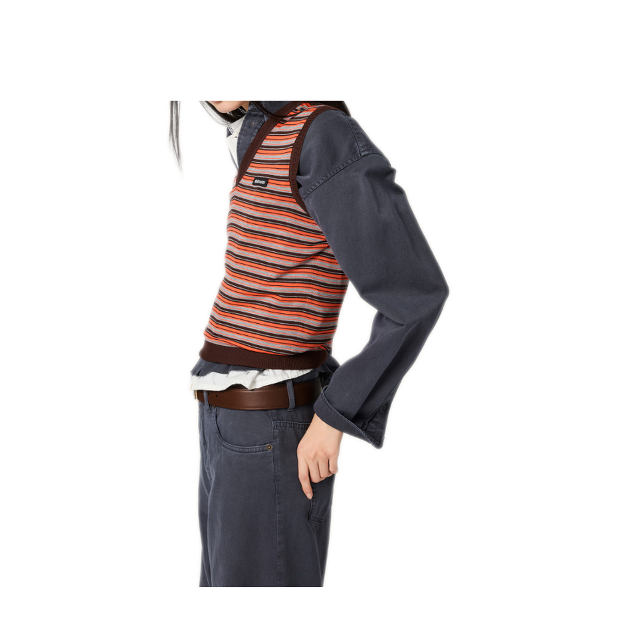 MAYFEYR - Miu Miu - Wool Stripes - MMV337SOOO1844F0049