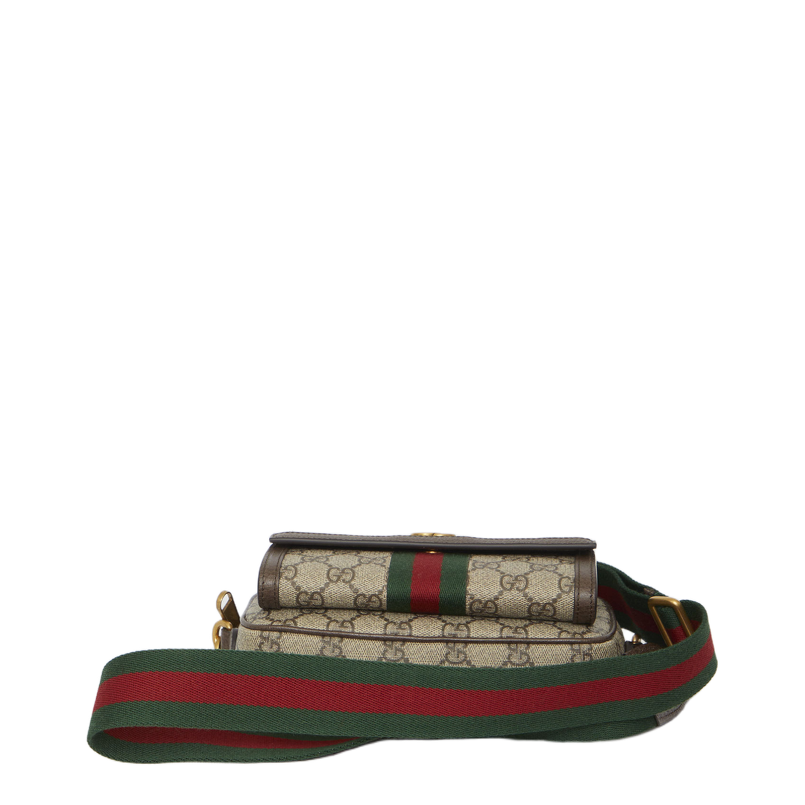 Ophidia Mini Canvas Bag - Beige