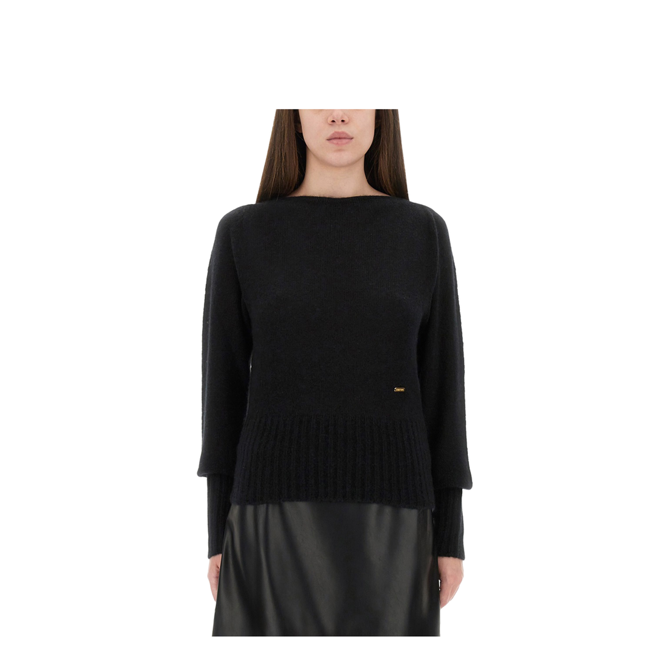 Boat-Neck Sweater