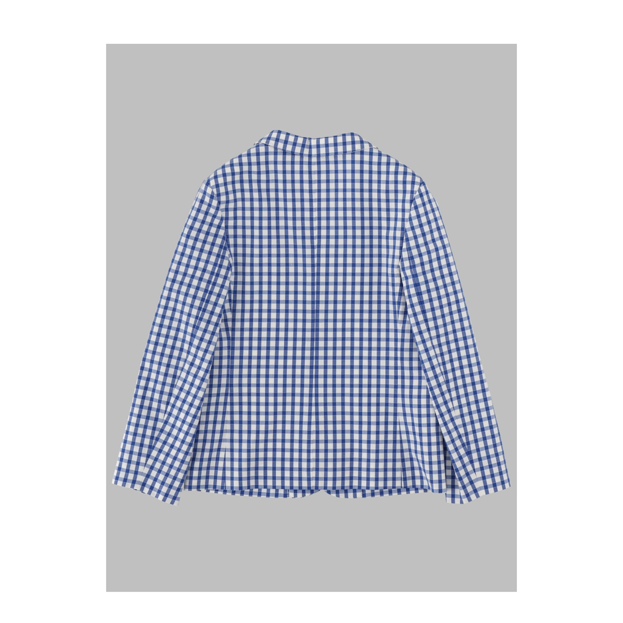 MAYFEYR - Gucci - J Sb Jacket Big
Cotton Vichy A/
Azure/White/Mix - 848674KXWA754337