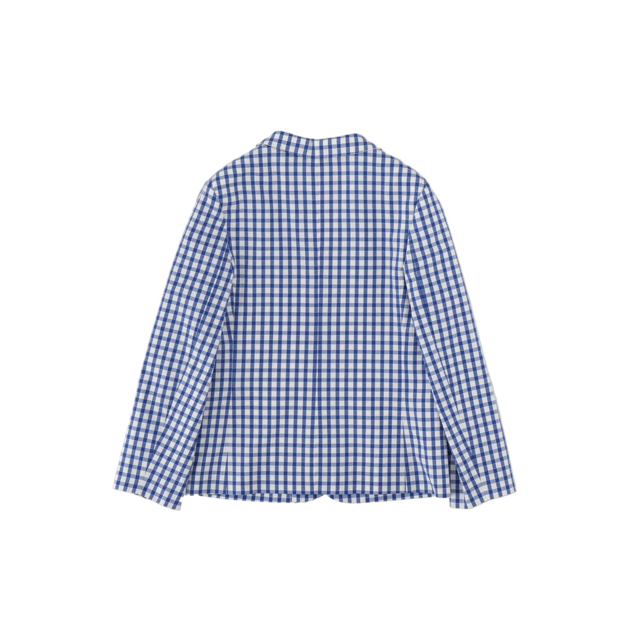 MAYFEYR - Gucci - J Sb Jacket Big
Cotton Vichy A/
Azure/White/Mix - 848674KXWA754337