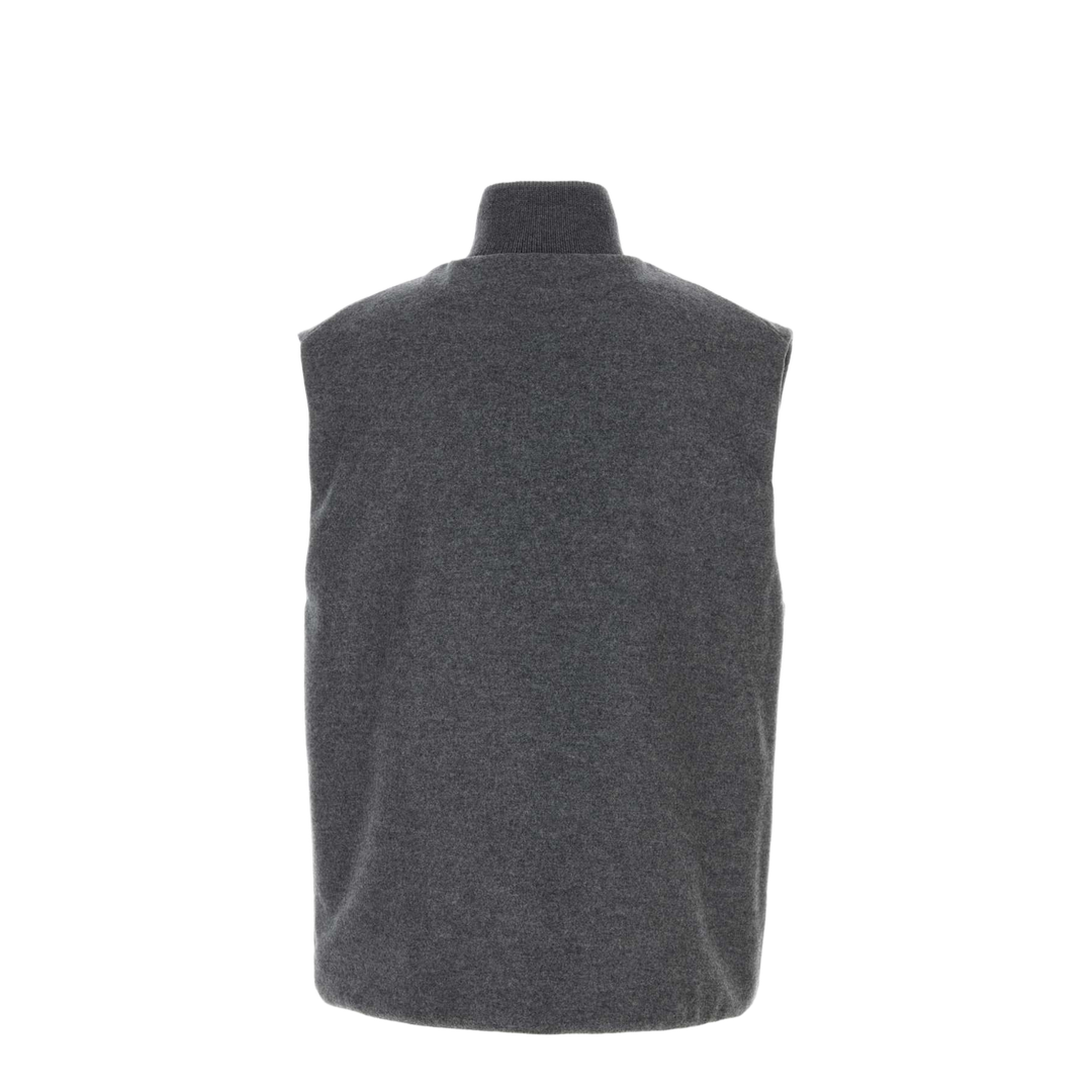 Wool Melton Padded Vest