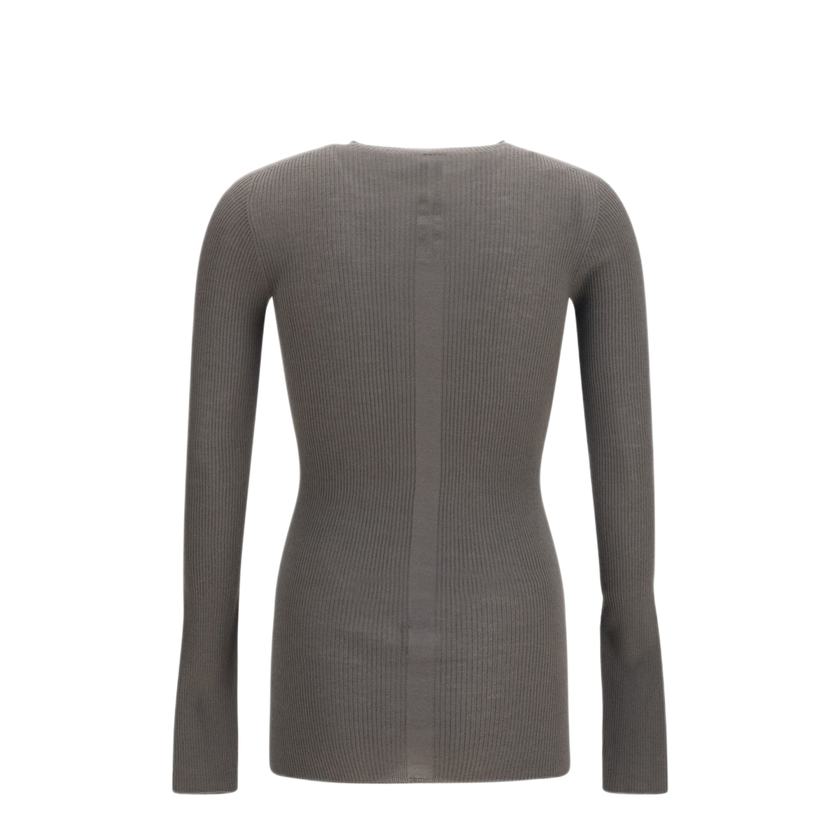 MAYFEYR - Rick Owens - Slim Ribbed Long Sleeve Sweater - RU02F4637RIBM34