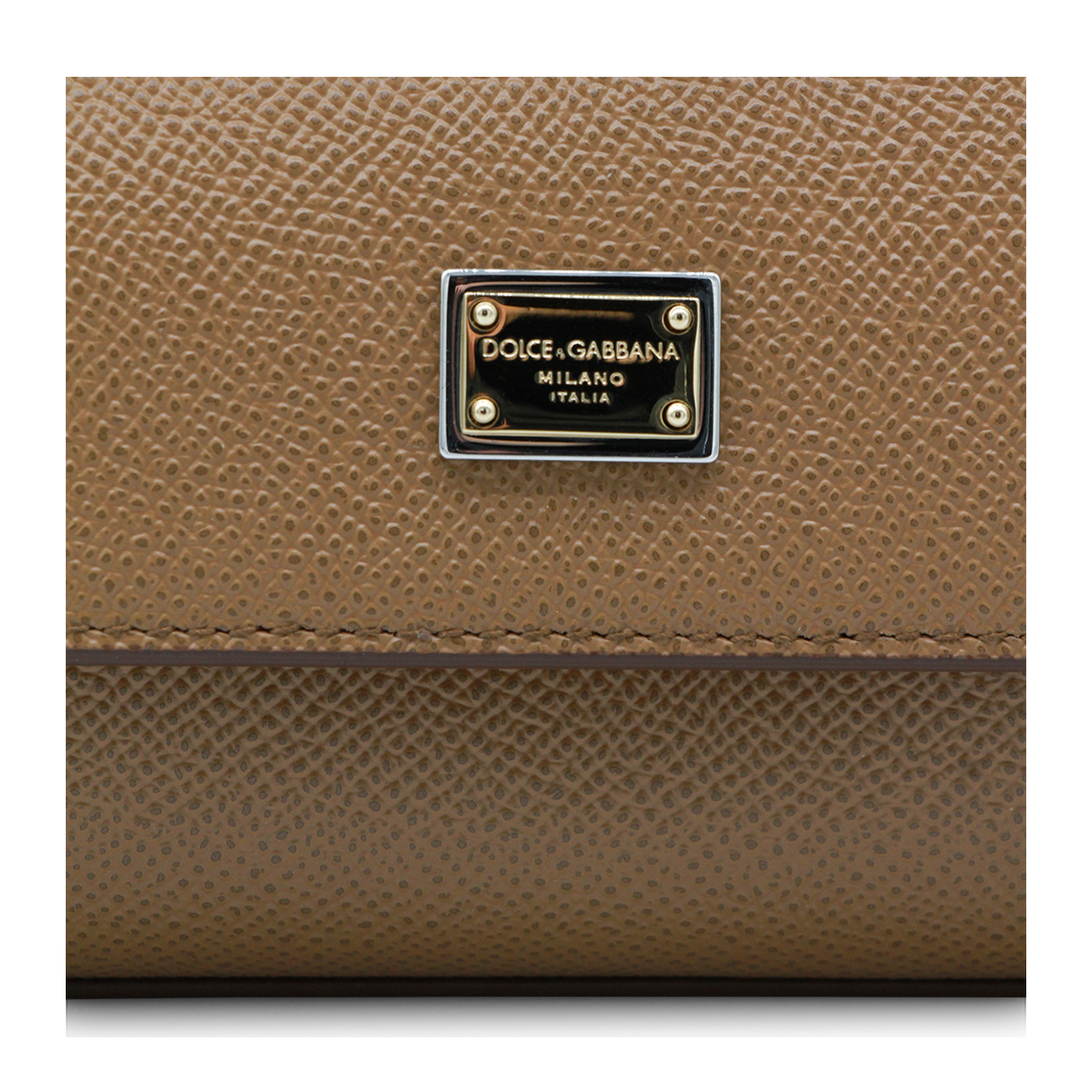 Sicily Mini Calfskin Top Handle Bag - Brown