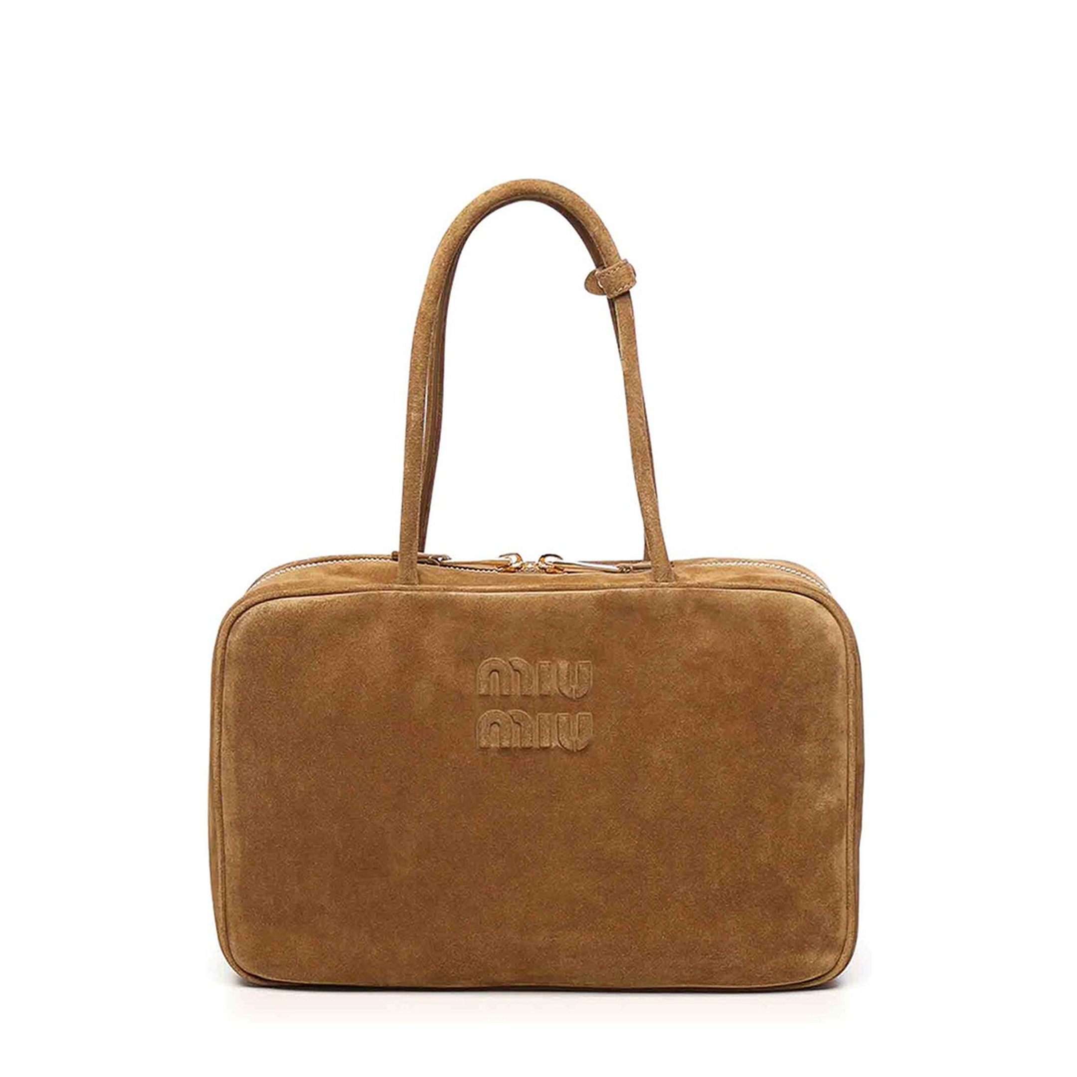 MAYFEYR - Miu Miu - Beau Suede Bag - 5BB1172CSSF0393