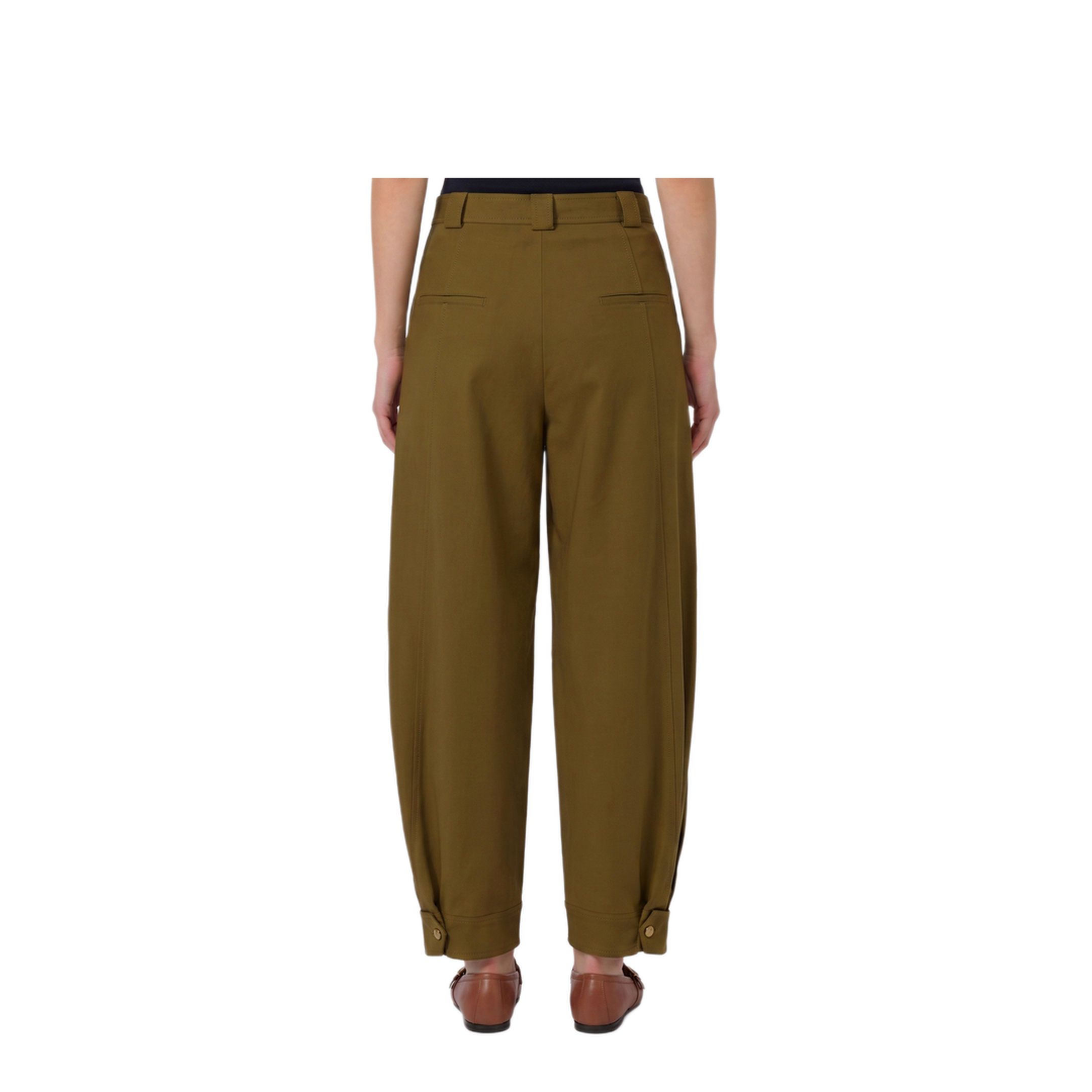 MAYFEYR - Max Mara - Adorni Stretch Cotton Canvas Trousers - 262113611160010302017