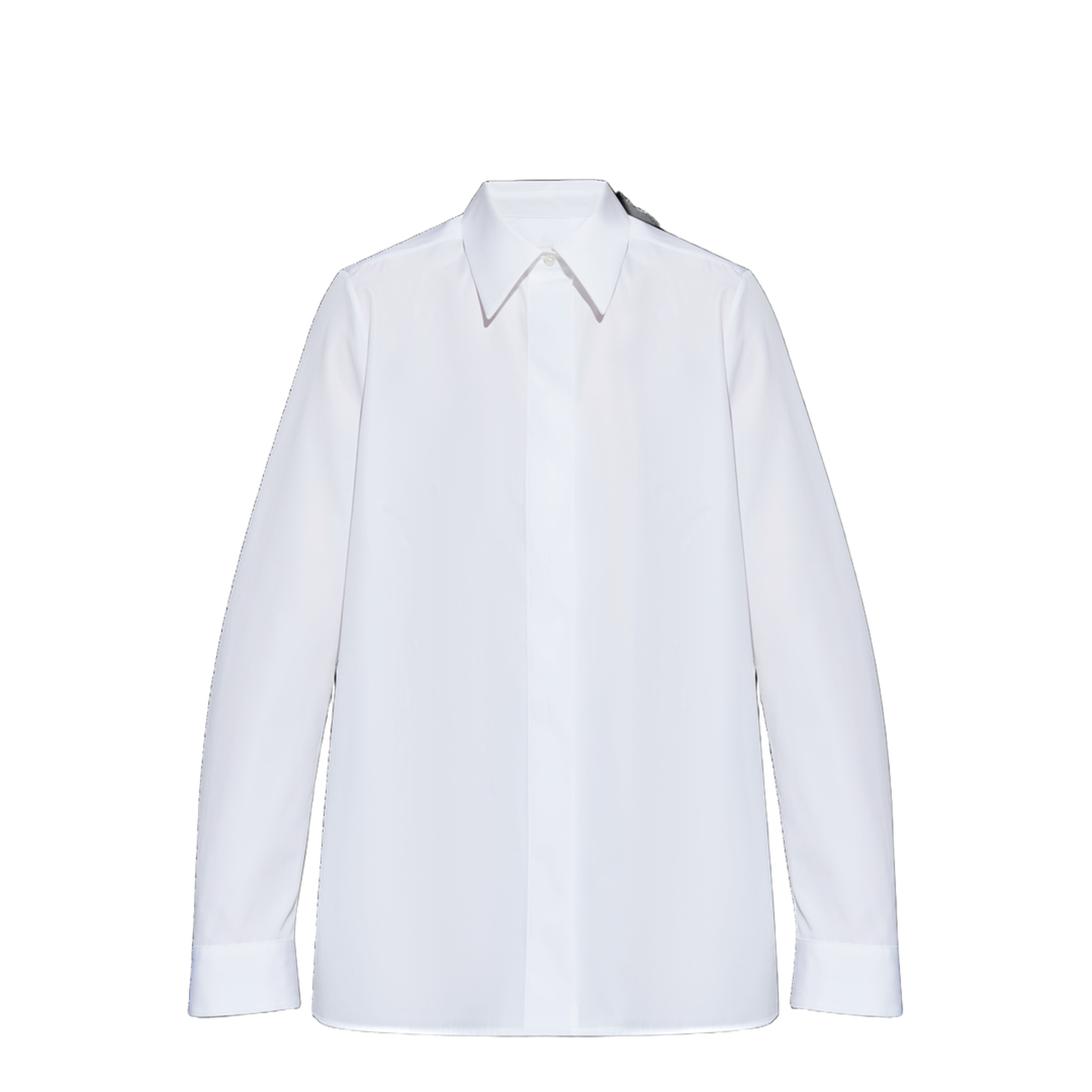 Shirt with concealed placket