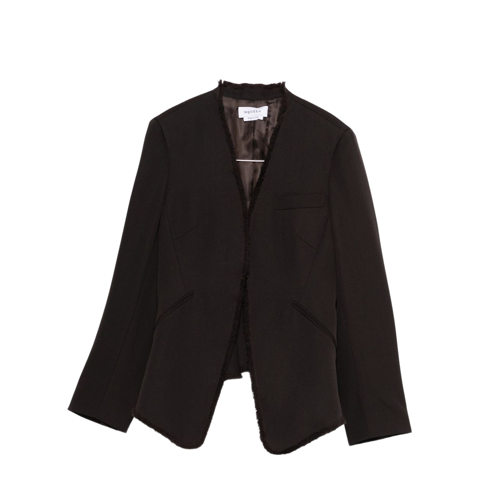 Raw Edge Tailored Jacket