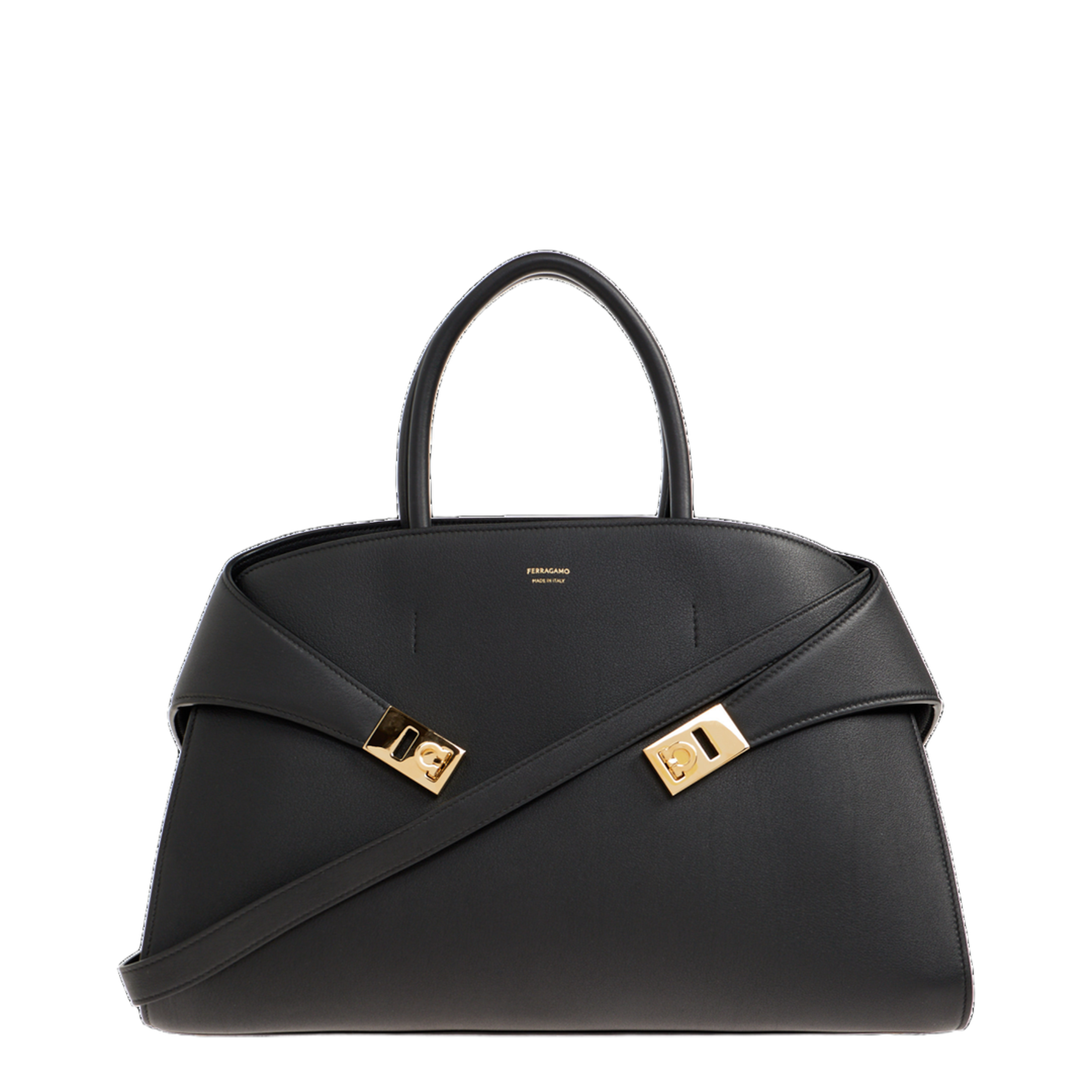 MAYFEYR - Ferragamo - Leather Handbag - 215921HUGTHM766591NERO