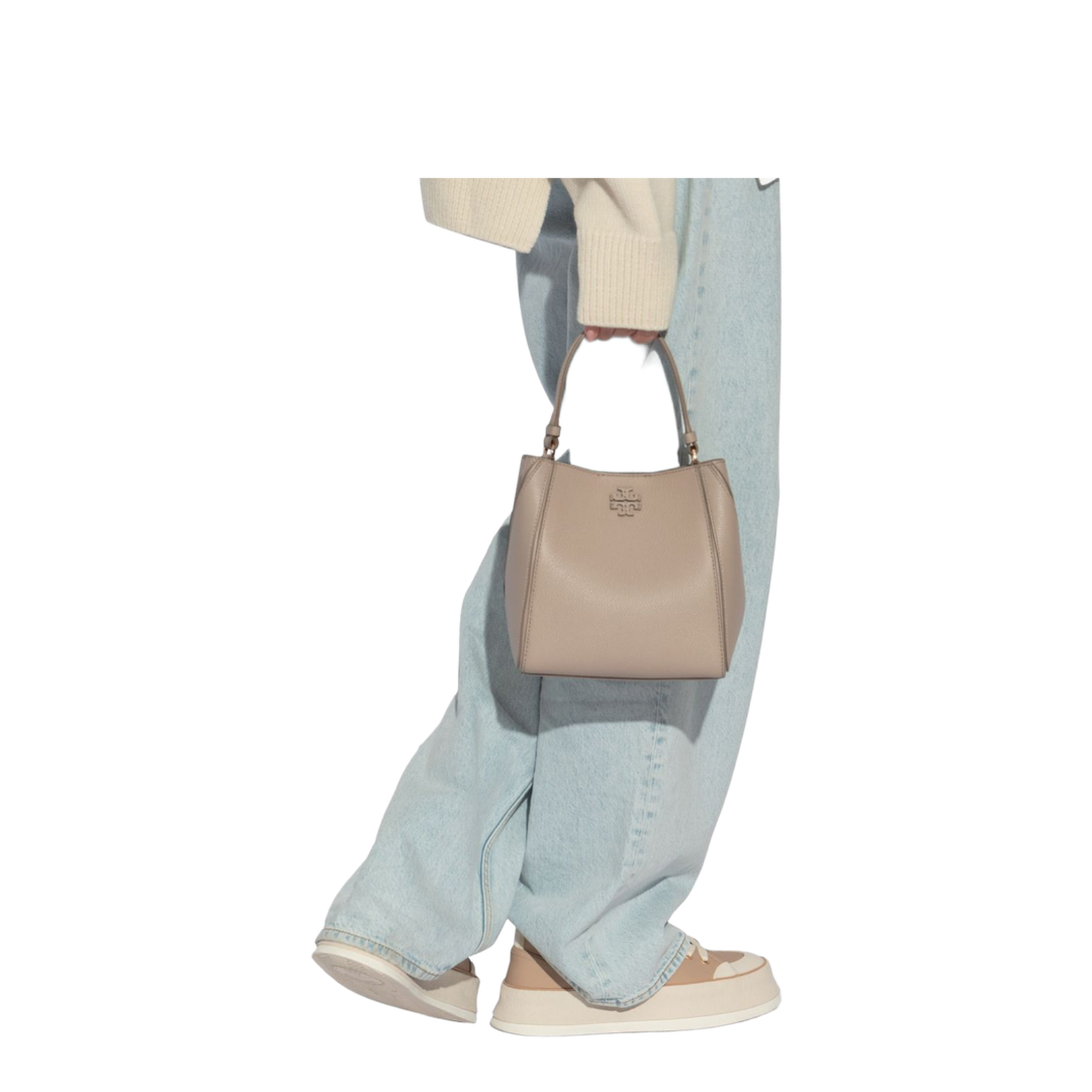McGraw Leather Bucket Bag