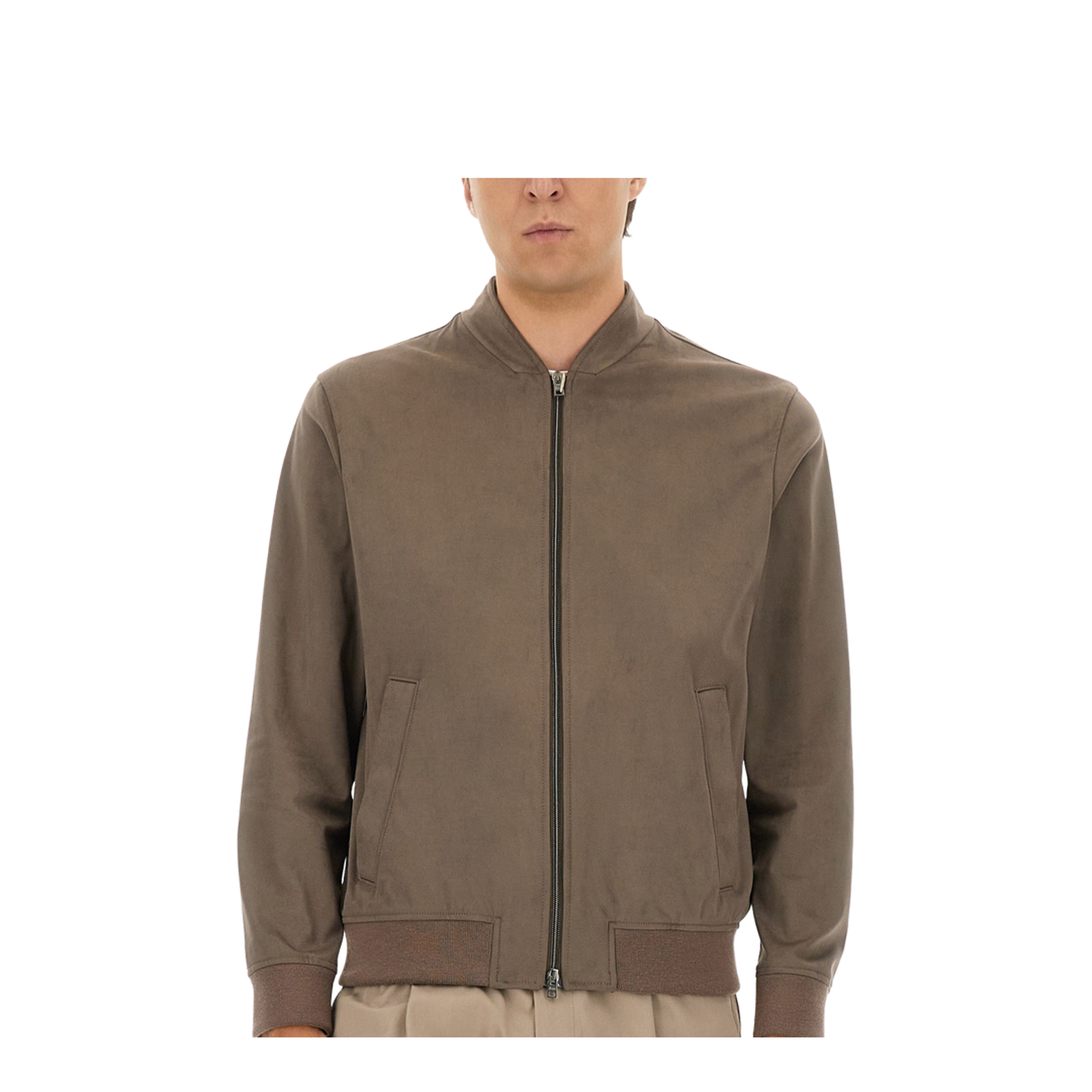 Resort Bomber Jacket in Suede Alternatives